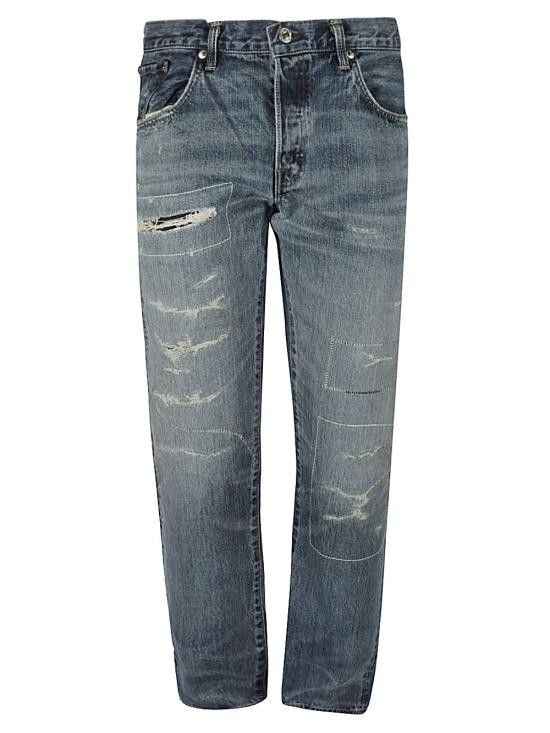 Edwin EDWIN Men Denim Pants I030675 01U232REMAKE Blue Size US 30 / EU 46 - 1 Thumbnail