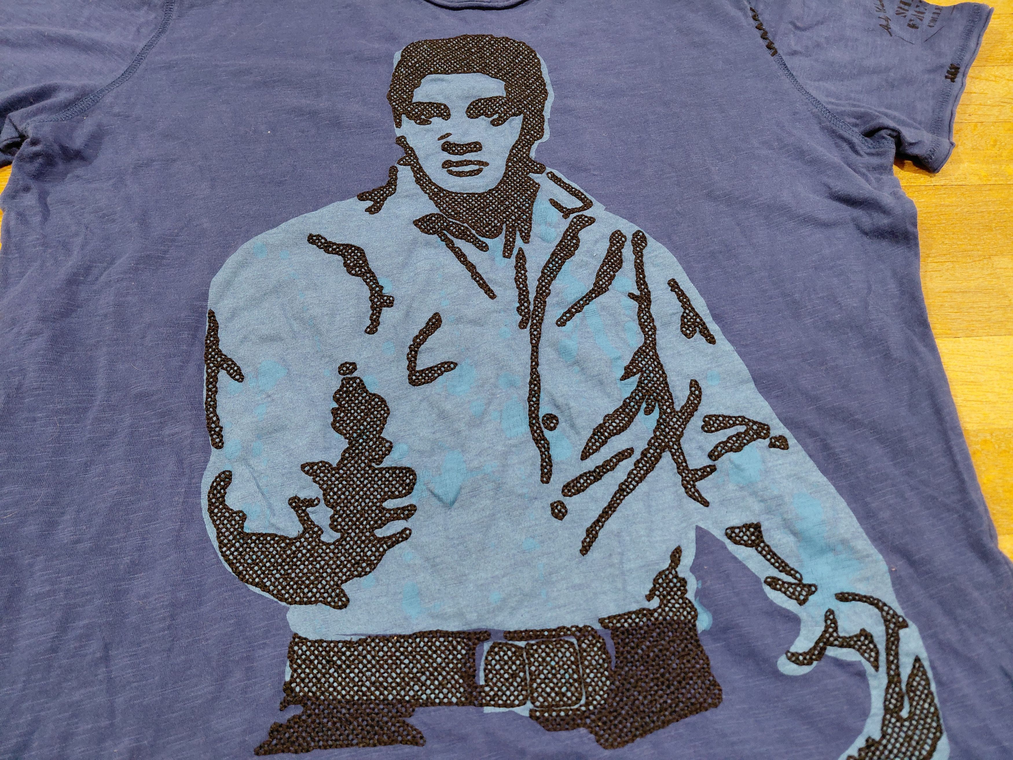 Andy Warhol ELVIS Andy Warhol Silver Factory Collection Pepe Jeans Shirt Size US M / EU 48-50 / 2 - 2 Thumbnail