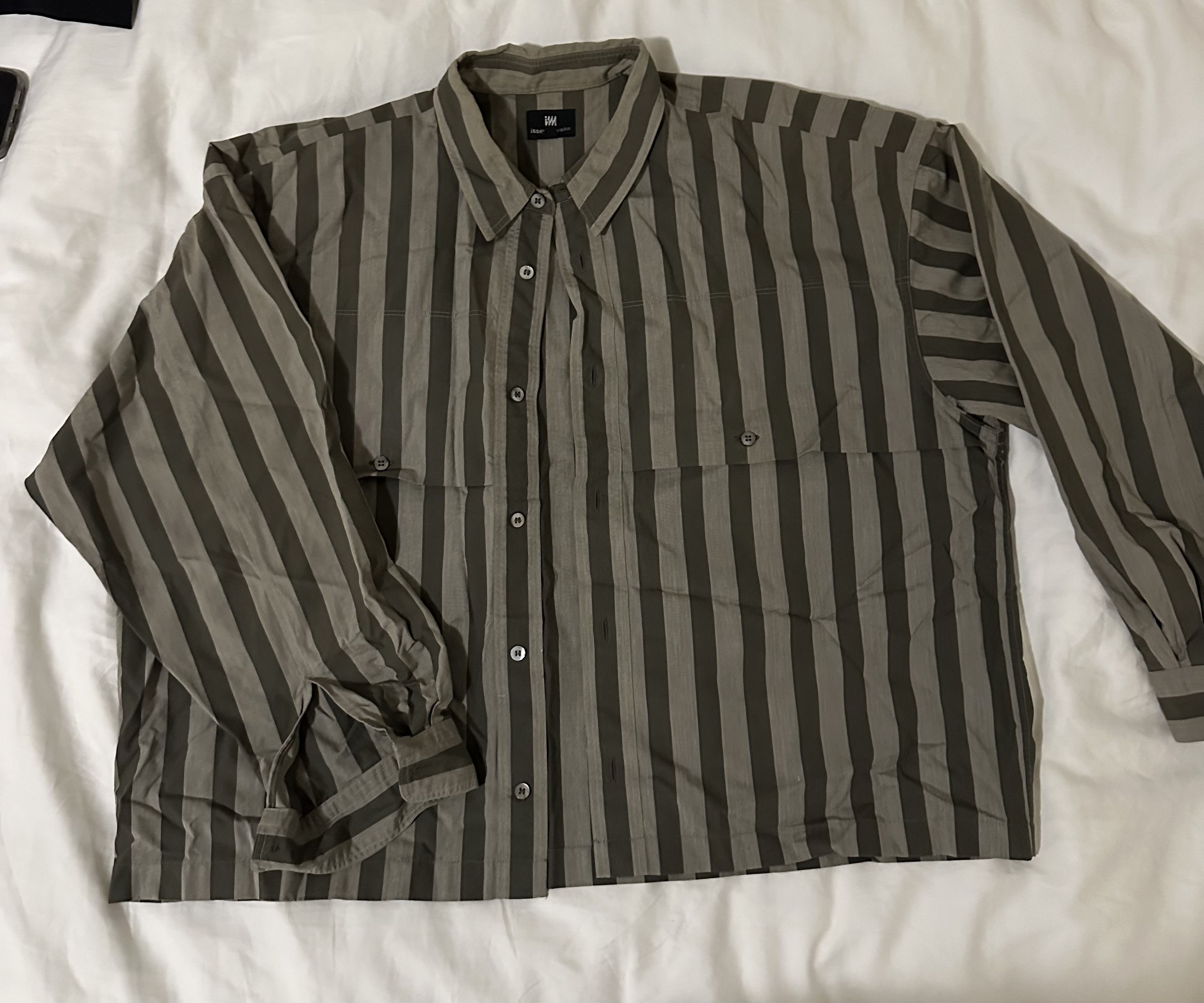 Men's Issey Miyake Shirts (Button Ups) | Grailed