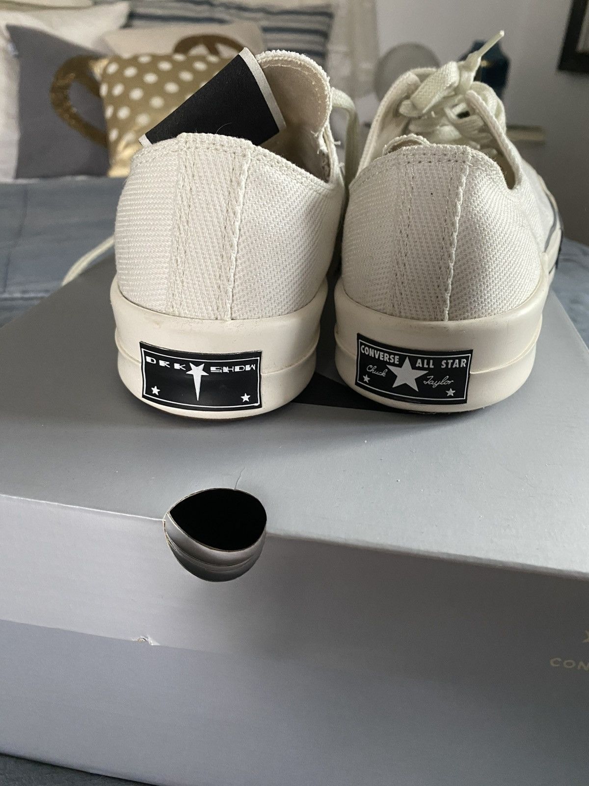 Converse × Rick Owens Drkshdw Drkstar Converse x Rick Owens Size US 12 / EU 45 - 3 Thumbnail