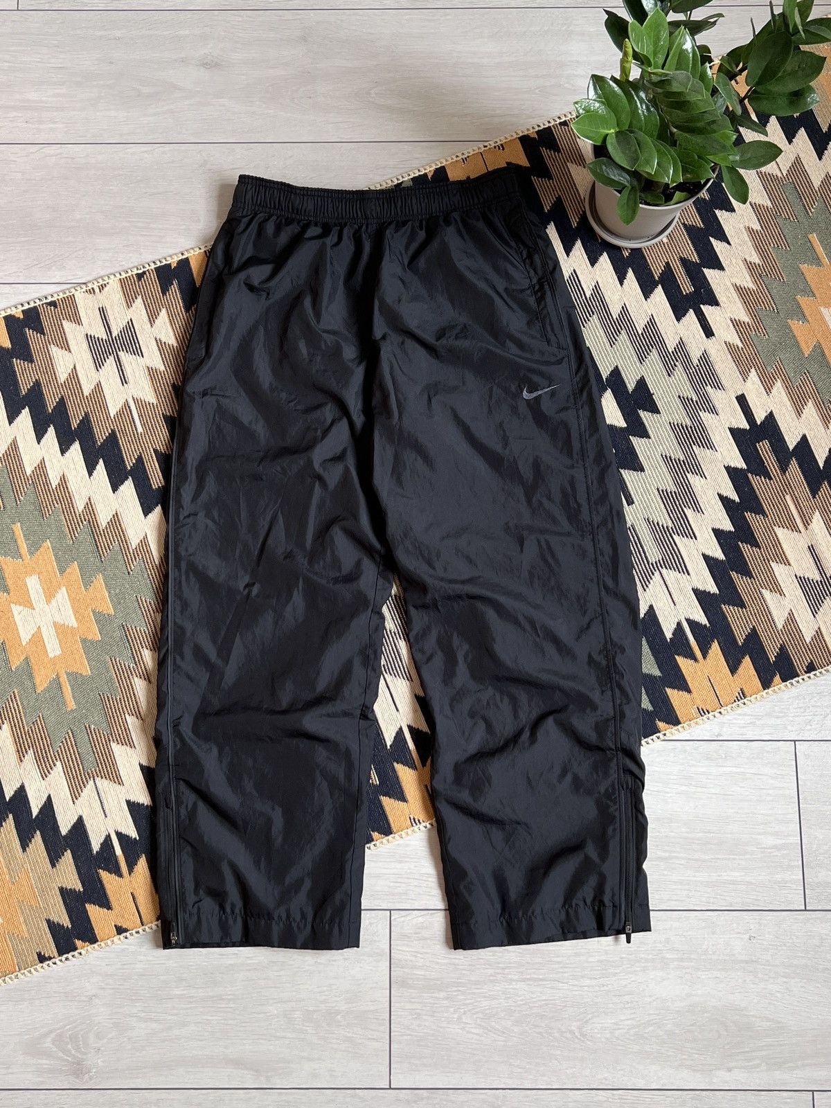 Nike Vintage Nike Nylon Drill Y2k Track Pants Size US 32 / EU 48 - 3 Thumbnail