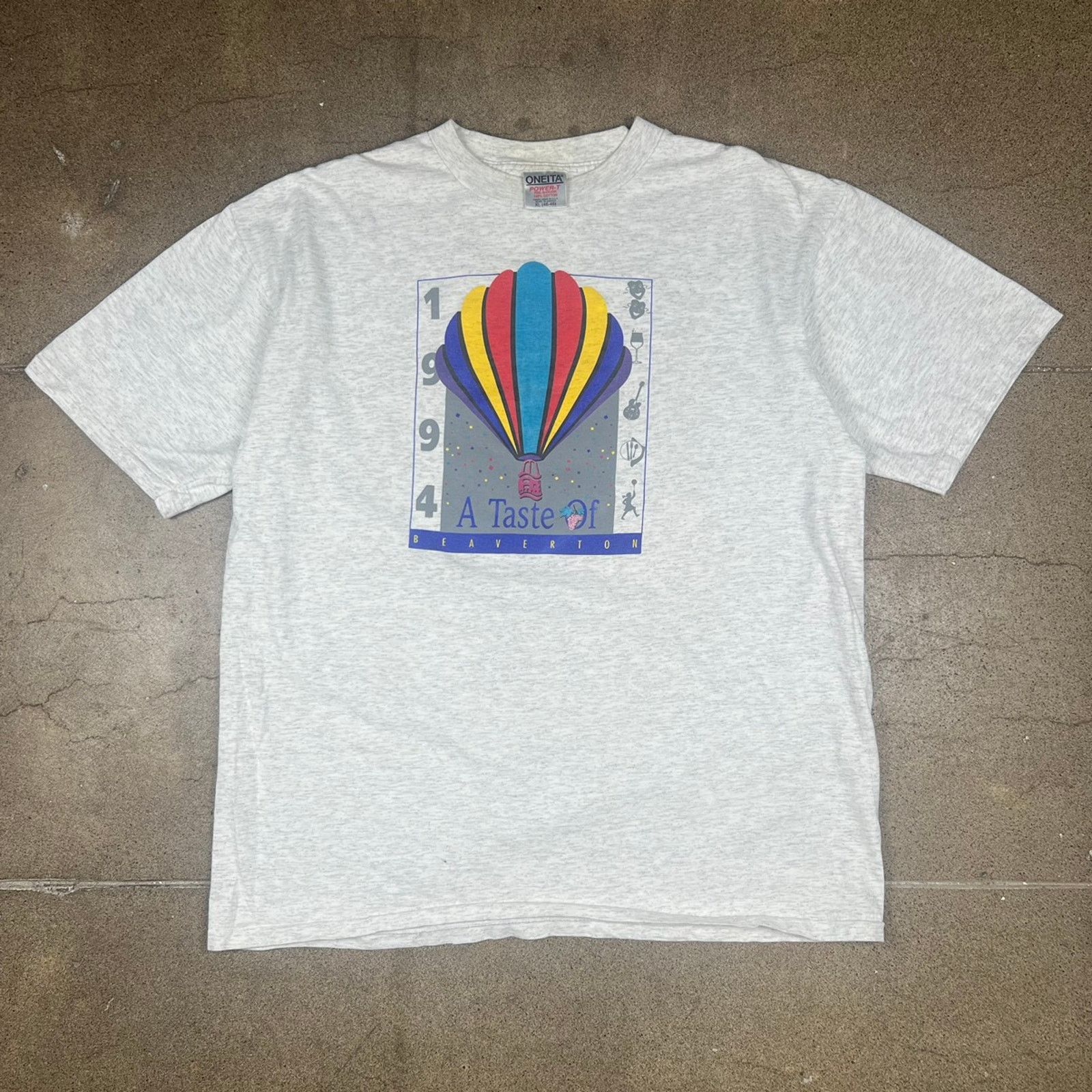 Vintage Vintage single stitch 1994 a taste 👅 of Beaverton shirt XL Size US XL / EU 56 / 4 - 1 Thumbnail