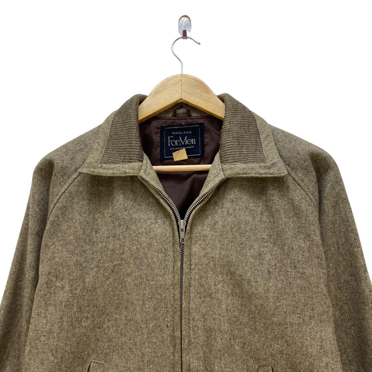 Issey Miyake 🔥Vintage Bomber Wool Formen Jacket Size US M / EU 48-50 / 2 - 3 Thumbnail