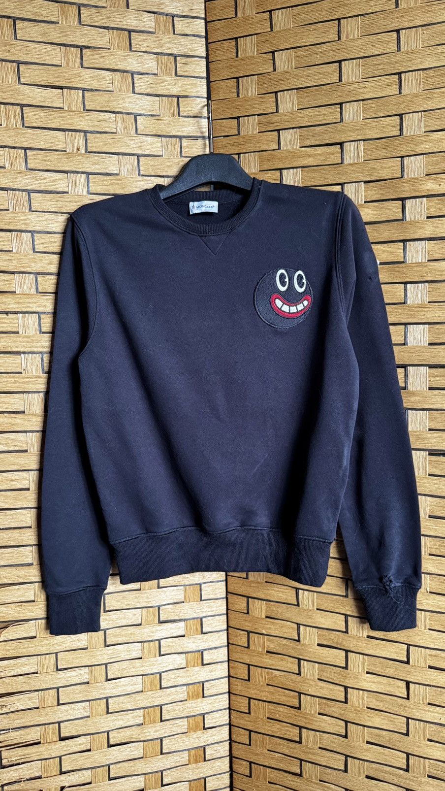 Moncler Vintage distressed Moncler Crewneck Sweatshirt Size US S / EU 44-46 / 1 - 1 Thumbnail