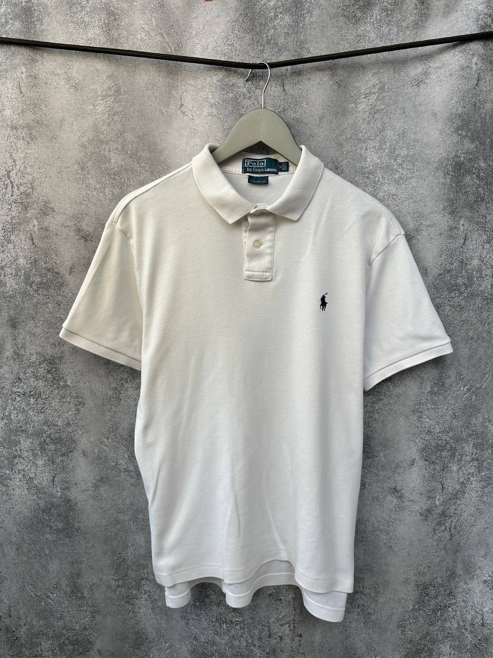 Polo Ralph Lauren × Vintage Polo Ralph Lauren Vintage Polo T-Shirt Basic White OldMoney Size US M / EU 48-50 / 2 - 2 Thumbnail