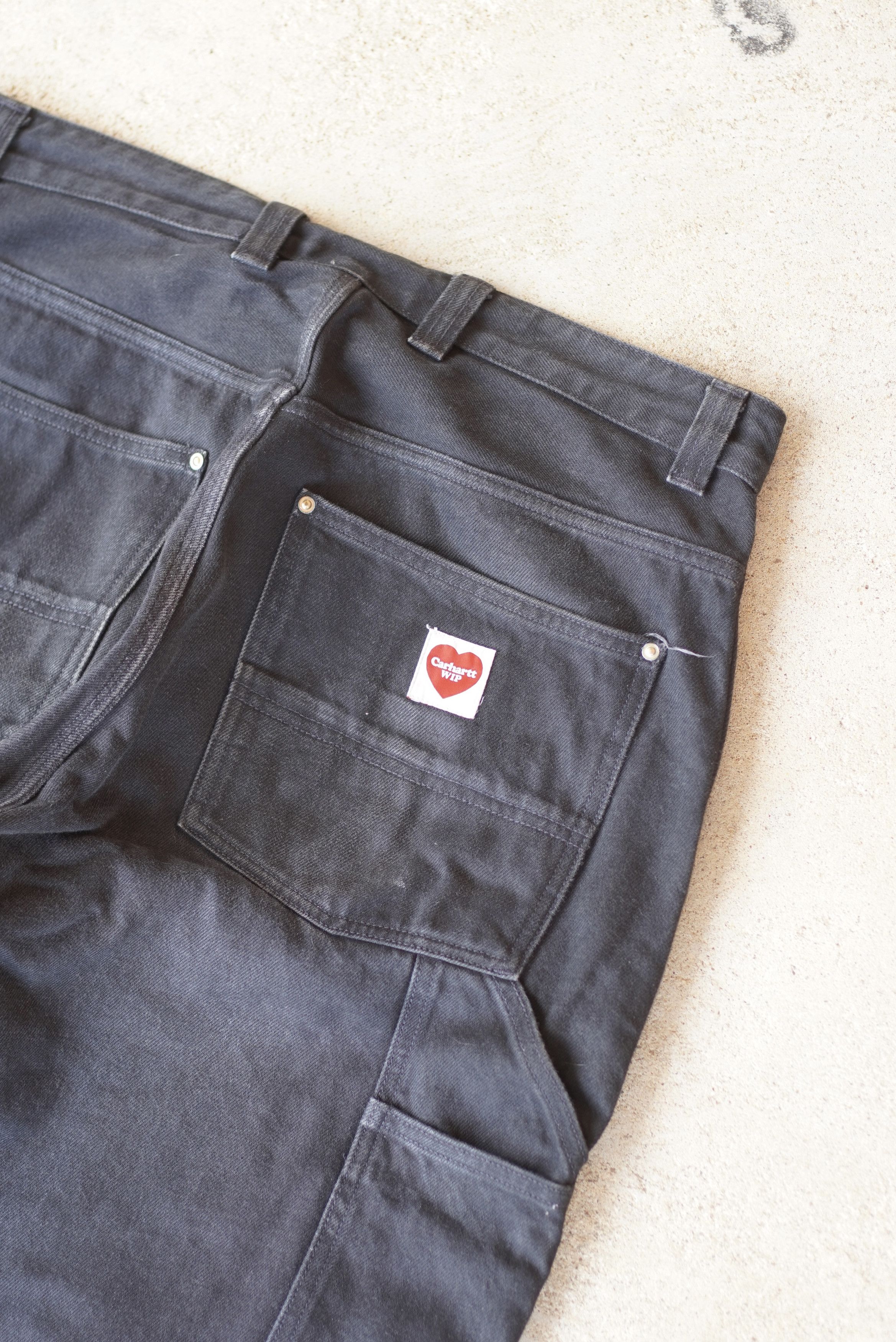 Carhartt Carhartt WIP Nash Double Knee Pant Black Stone Washed 