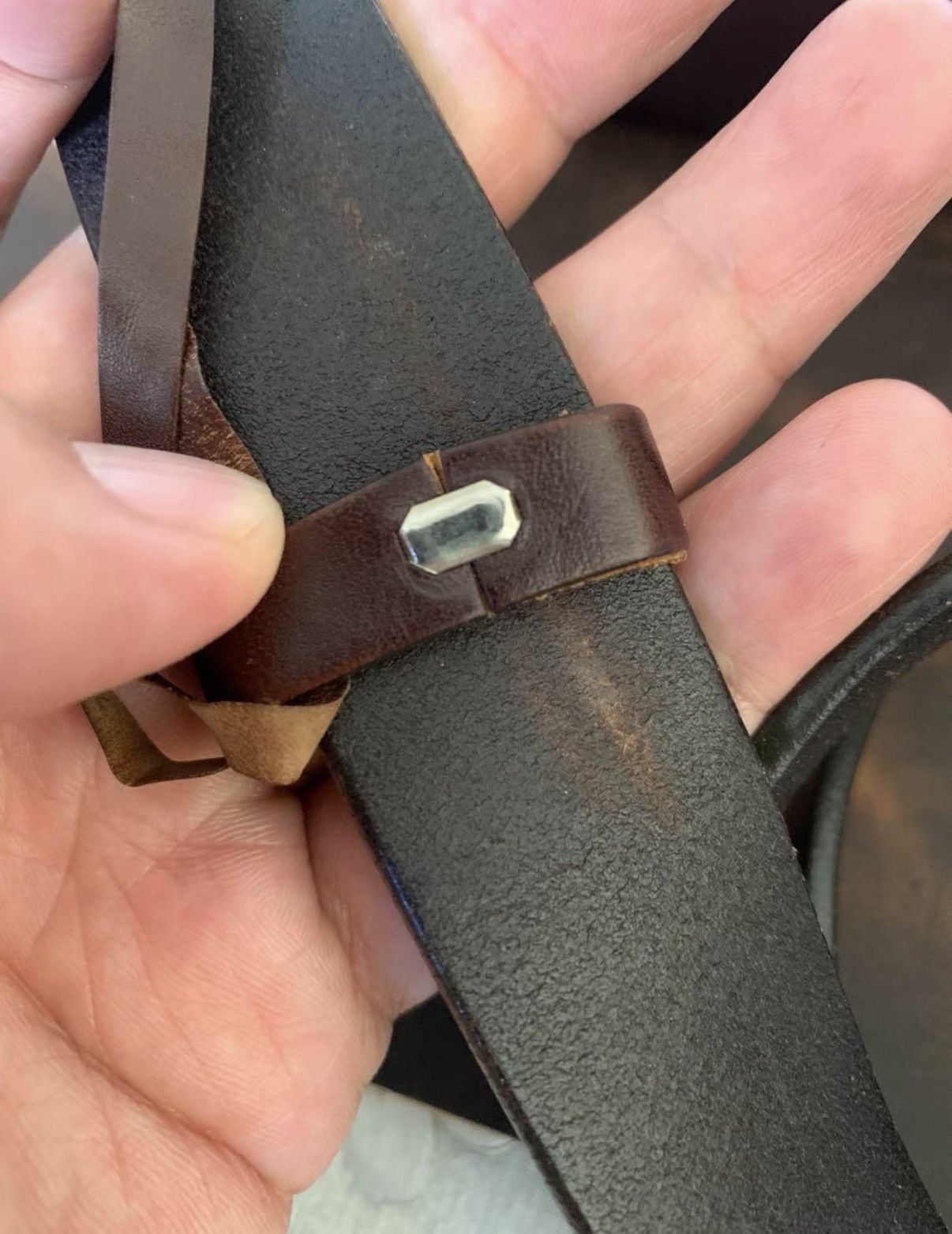 Gucci Gucci Genuine Leather Belt K16 Size ONE SIZE - 3 Thumbnail