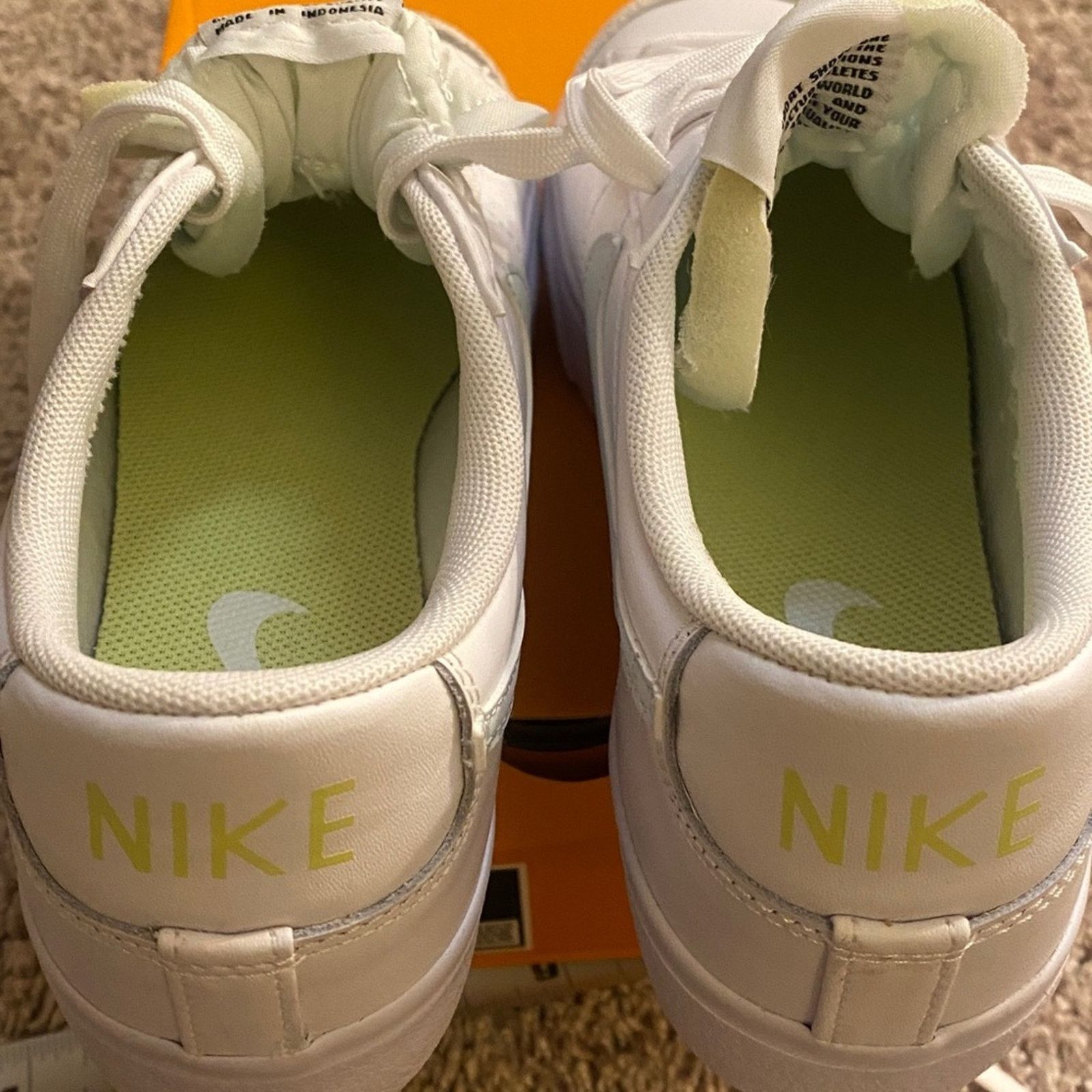 Nike Nike Blazer white low platform sz 6.5 Size US 6.5 / IT 36.5 - 4 Thumbnail