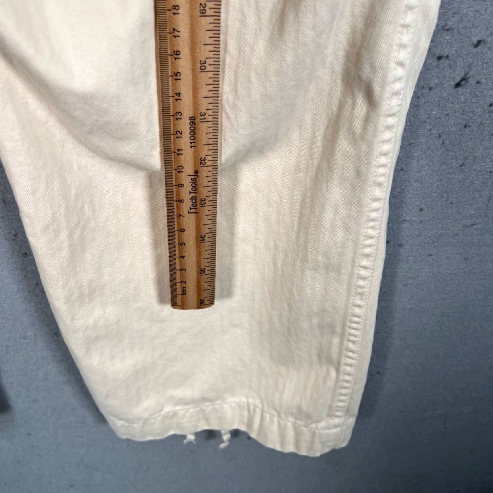 Vintage General Admission Cargo Pants Mens Size 34 Beige 100% Cotton Canvas In USA Cargo Pocket Straight Inseam 30 Size US 34 / EU 50 - 6 Thumbnail