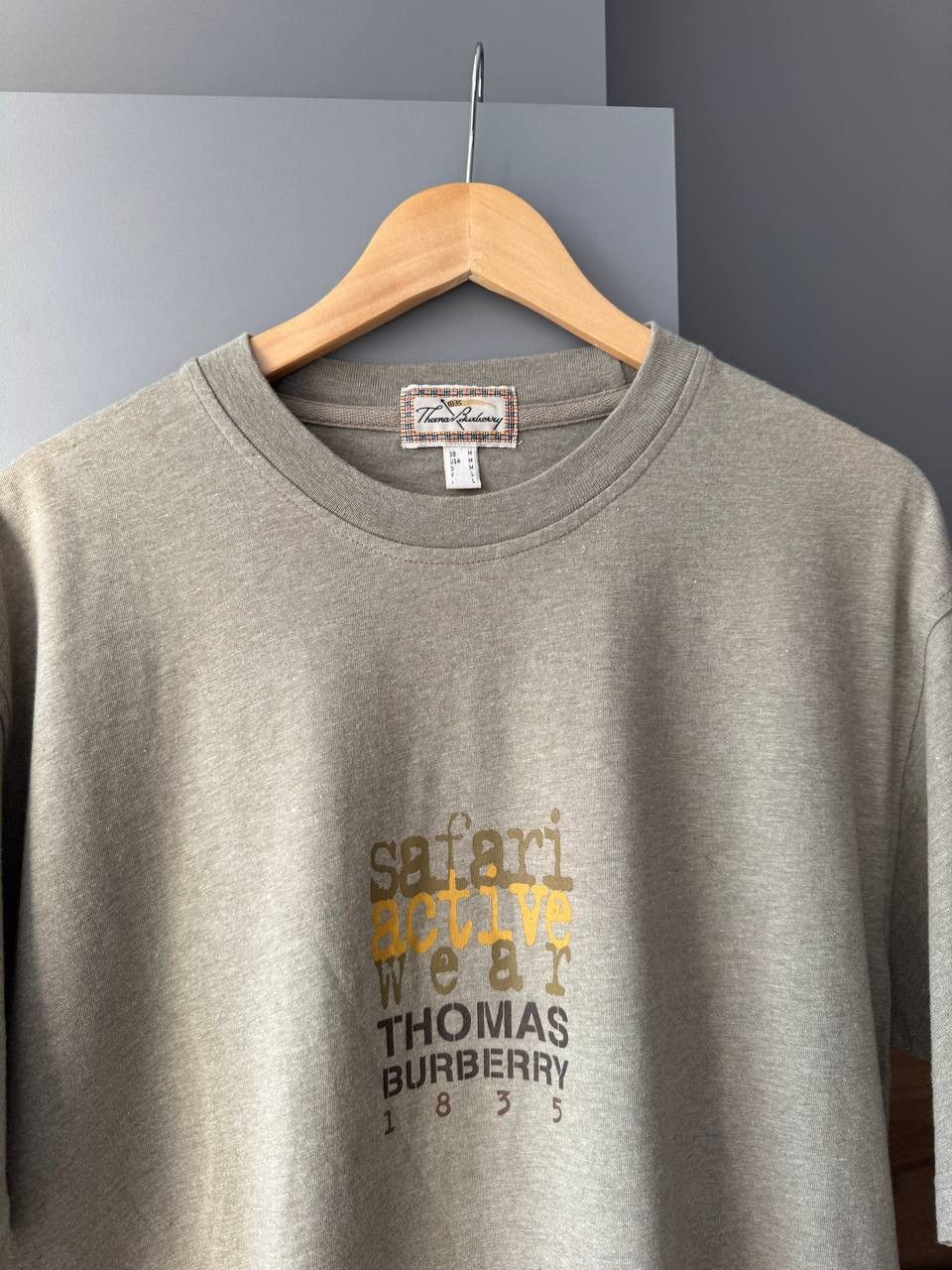 Burberry Vintage Thomas Burberry Safari Active Wear t-shirt Size US M / EU 48-50 / 2 - 3 Thumbnail
