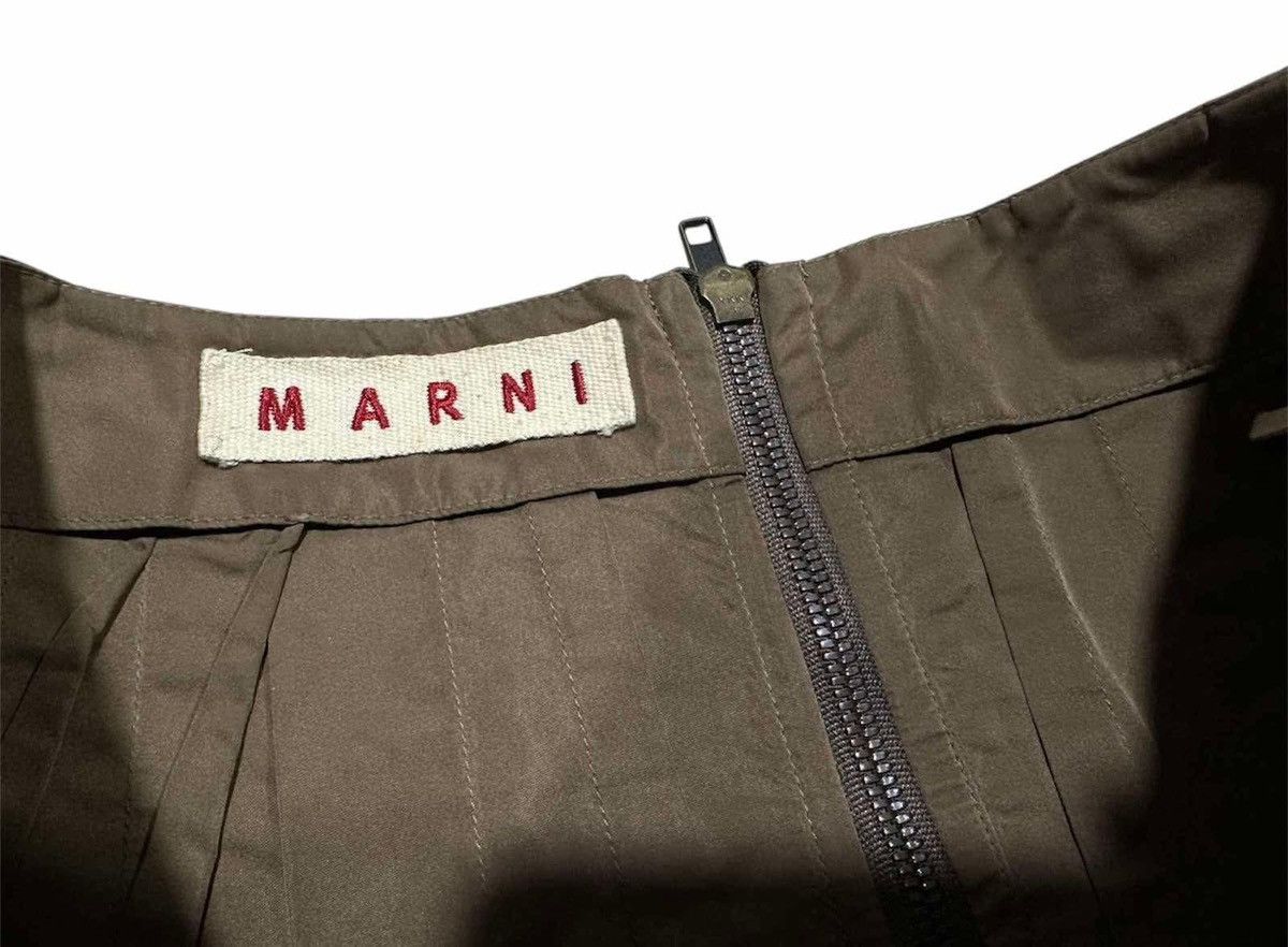 Marni 🔥Archived Marni Pleated Skirt Size 27" / US 4 / IT 40 - 8 Thumbnail