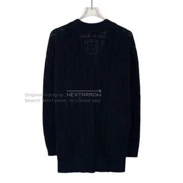 Fendi Fendi Black logo monogram V-neck cotton knit cardigan jack Size 4XL / US 24-26 - 2 Thumbnail