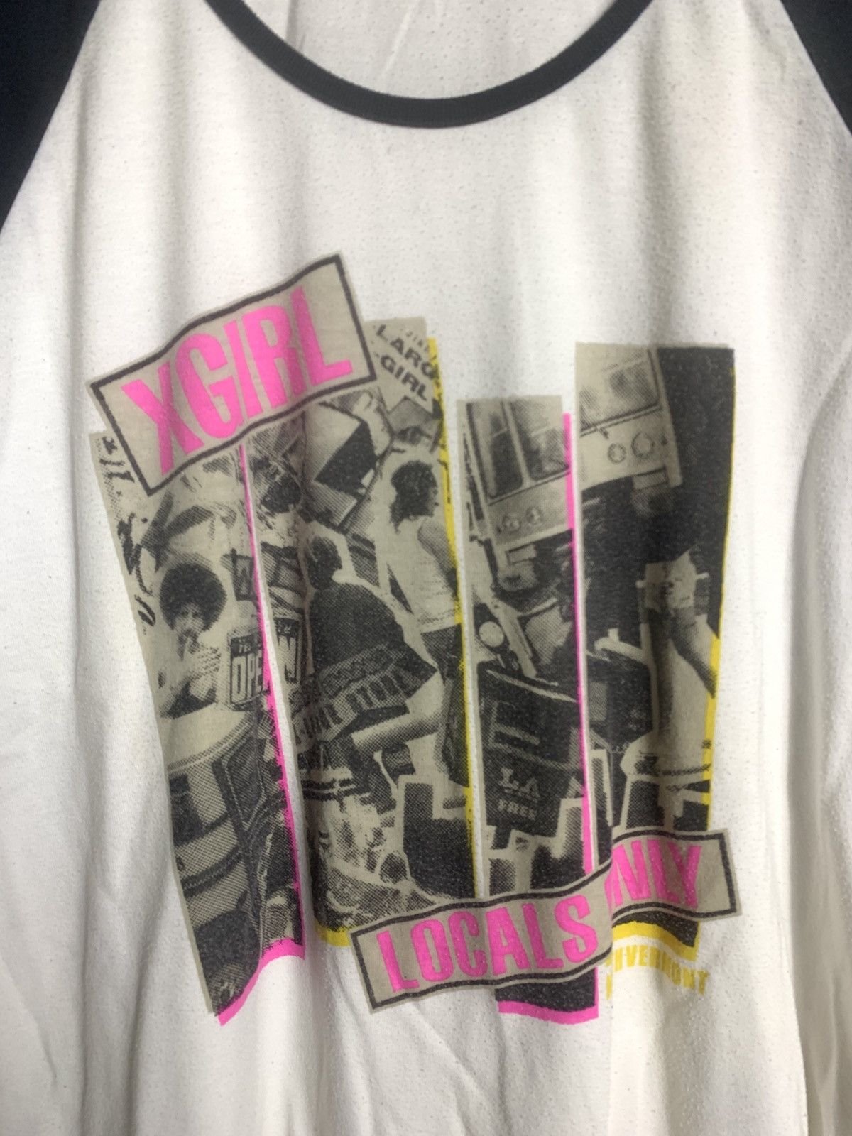 X-Girl Xgirl Japan Raglan Boxy shirt Size M / US 6-8 / IT 42-44 - 5 Thumbnail