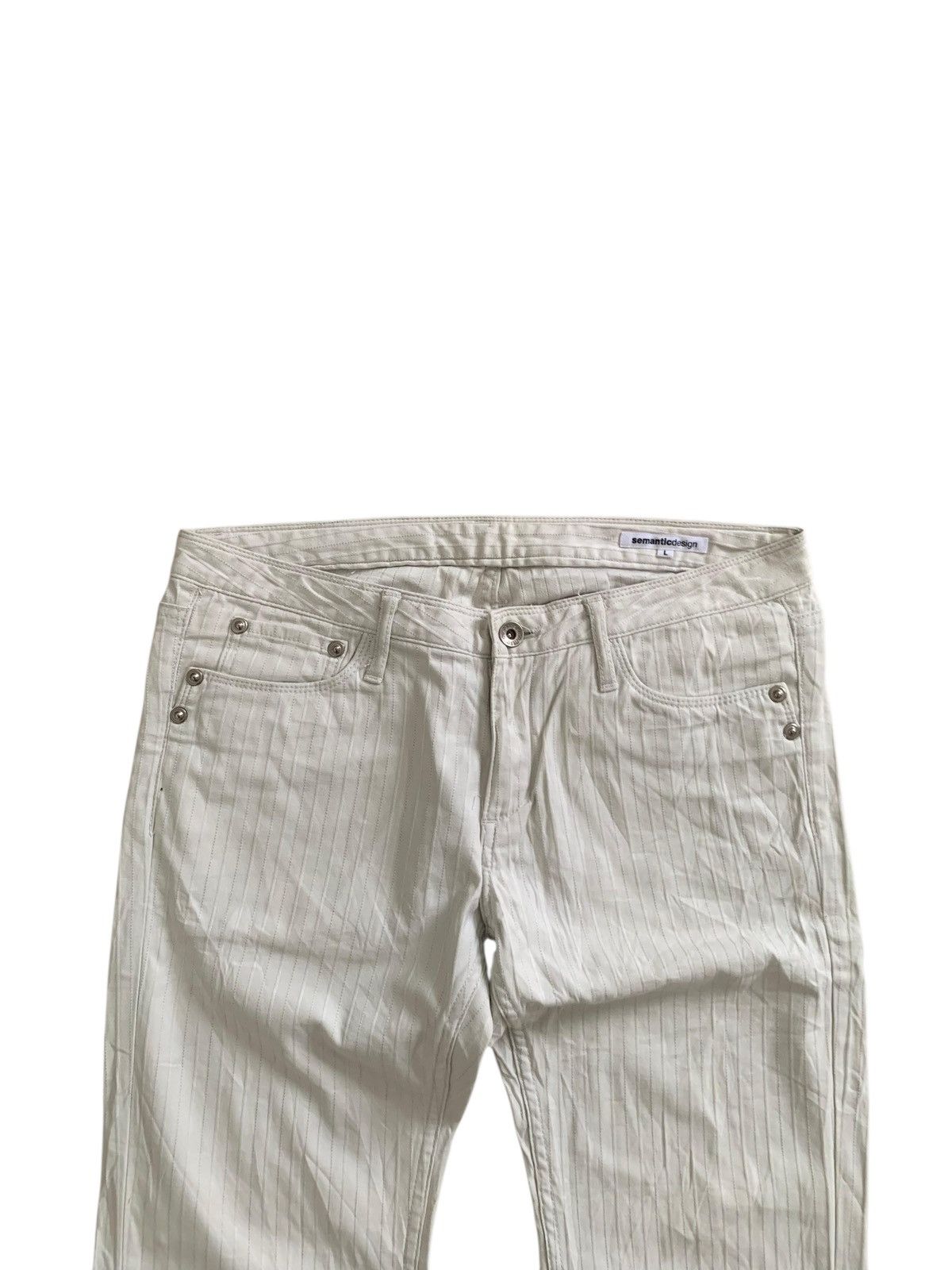 Japanese Brand Semantic design skinny Pants Size US 32 / EU 48 - 4 Thumbnail