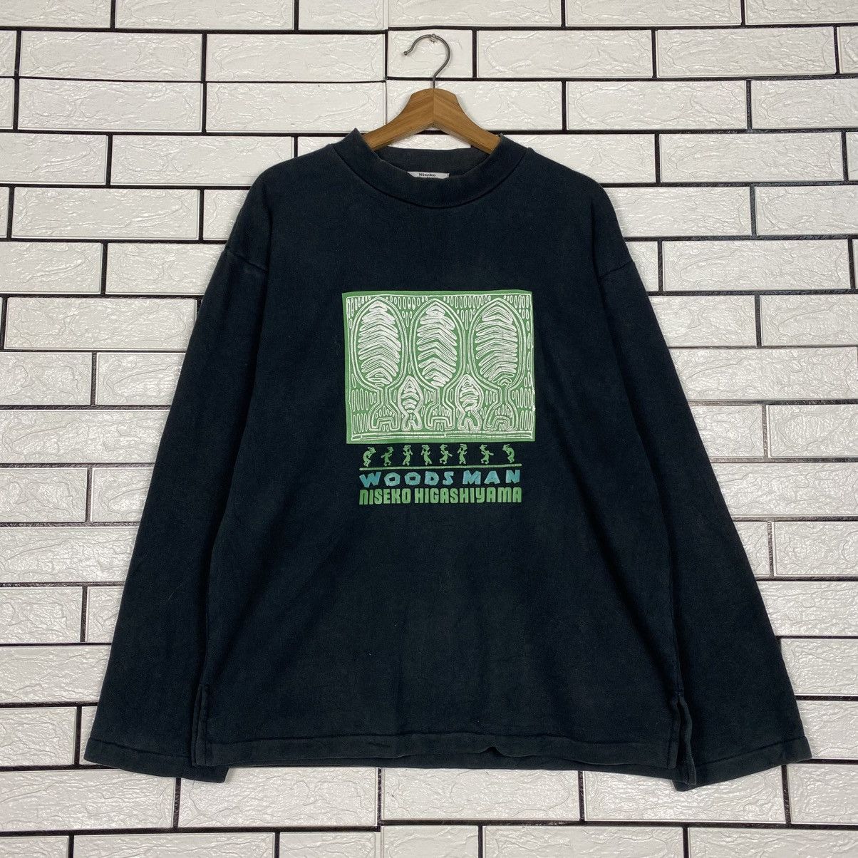 Issey Miyake Vintage Sweatshirt Niseko Higashiyama Big Logo Size US M / EU 48-50 / 2 - 2 Thumbnail