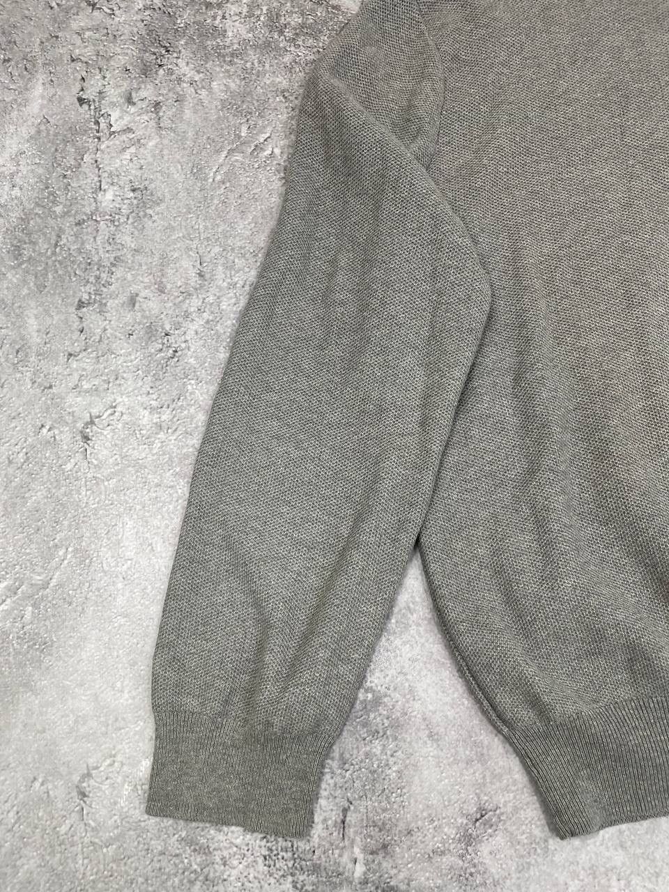 Polo Ralph Lauren Polo Ralph Lauren Men Pima Cotton Half Zip Sweater Grey Size US XL / EU 56 / 4 - 6 Thumbnail
