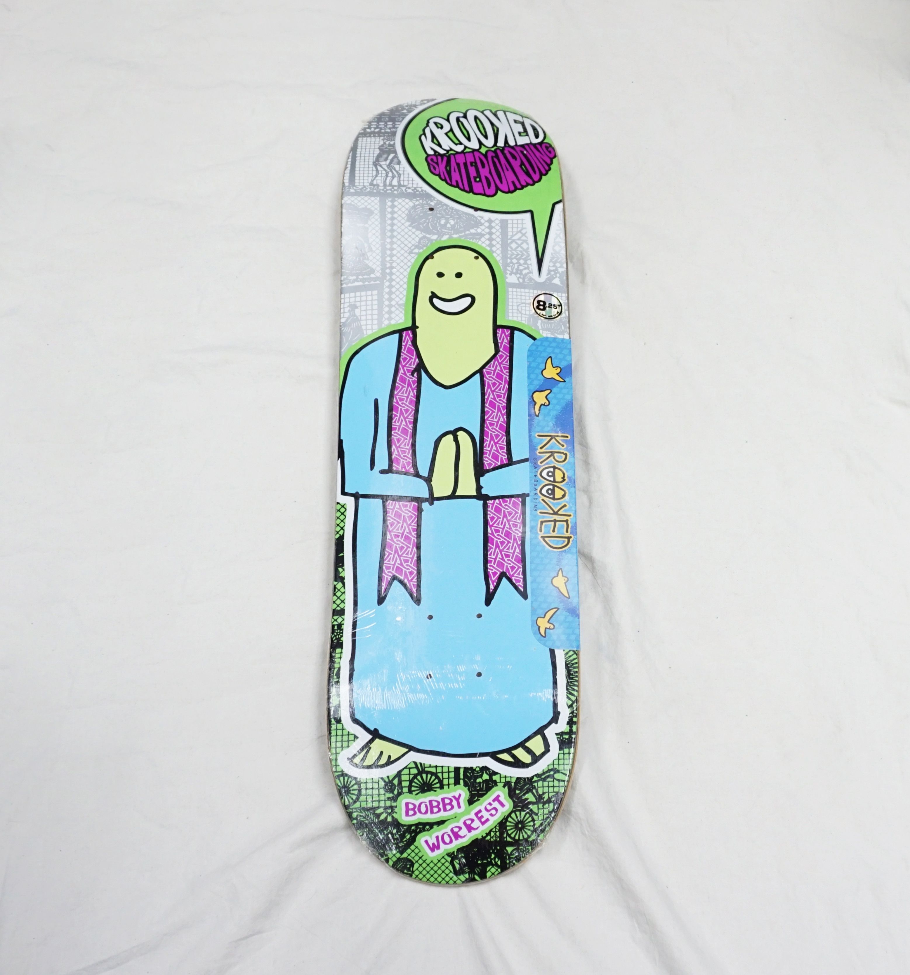 Krooked 00's Krooked Bobby Worrest Padre Skateboard Deck Size ONE SIZE - 1 Thumbnail