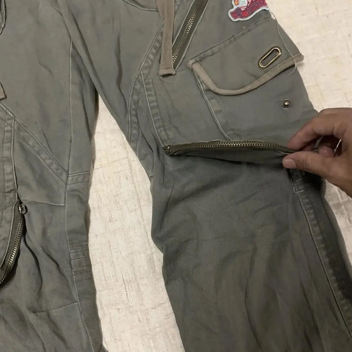 If Six Was Nine H-Boy Designed in Italy W29 L31 Bondage MultiZipper Pants Size US 29 - 10 Thumbnail