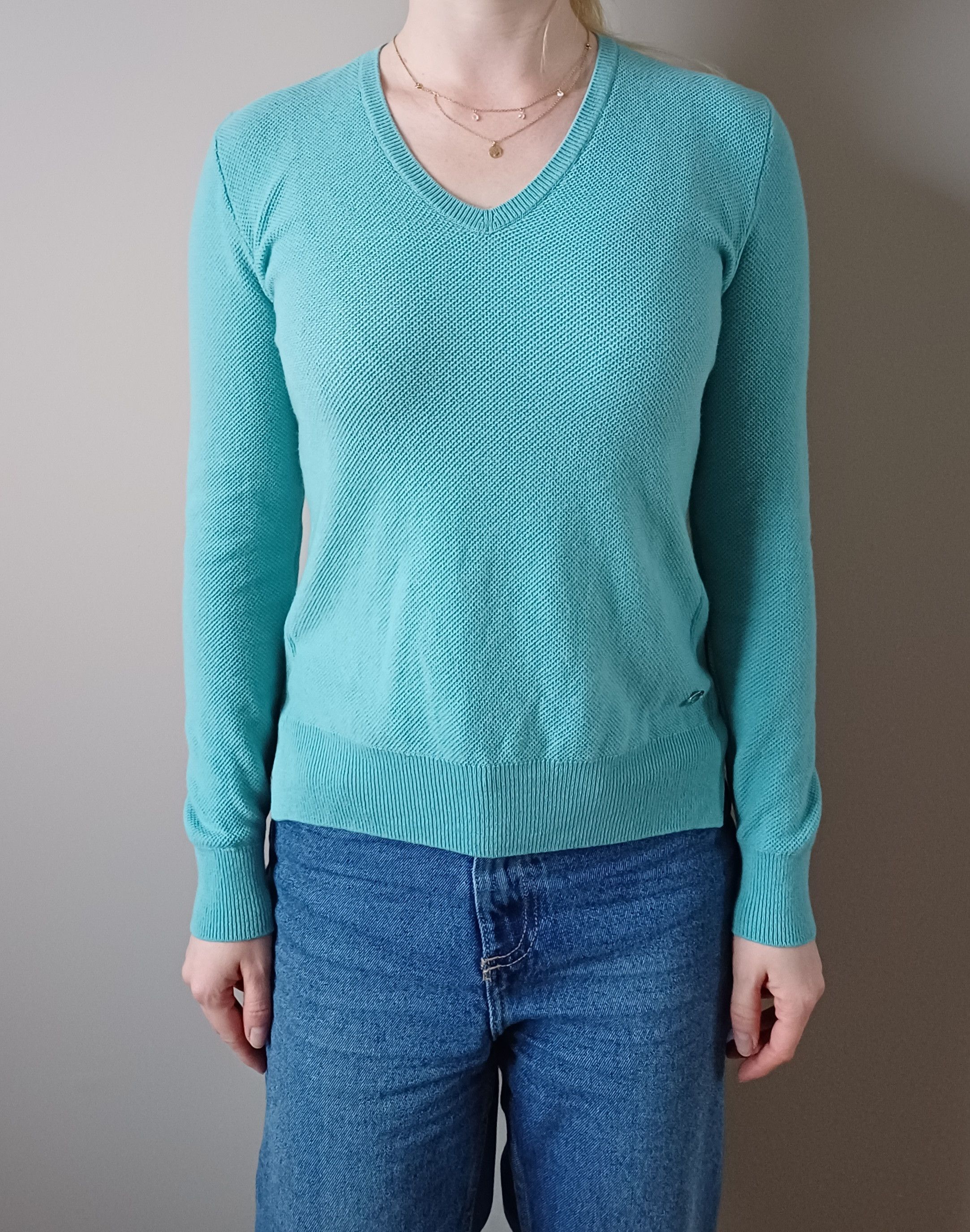 image of Light Blue Loro Piana Sweater, Women's (Size Small)