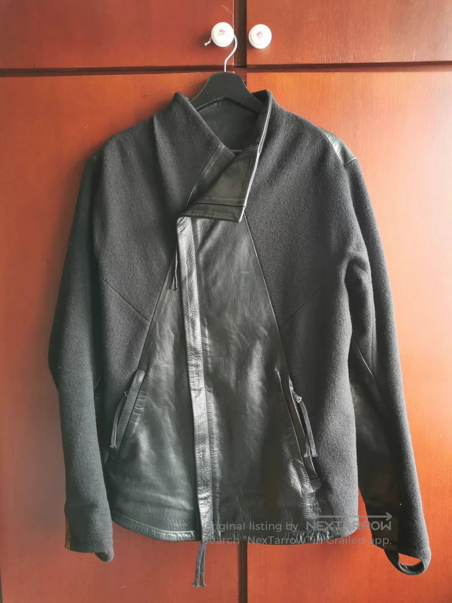 Boris Bidjan Saberi Boris Bidjan Saberi Black Leather Jacket. Size US M / EU 48-50 / 2 - 1 Thumbnail