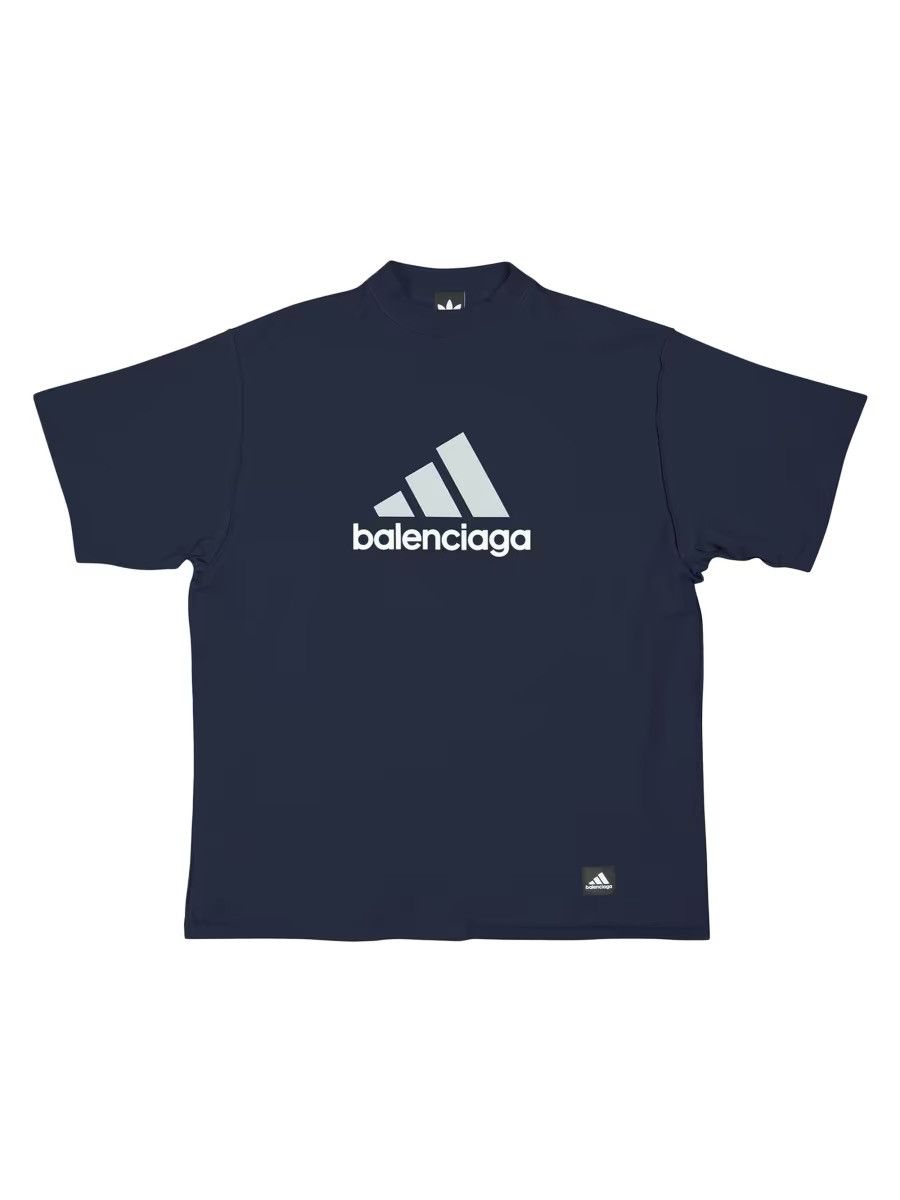 Balenciaga Rare Balenciaga x Adidas Oversized T-shirt Size US XL / EU 56 / 4 - 1 Thumbnail