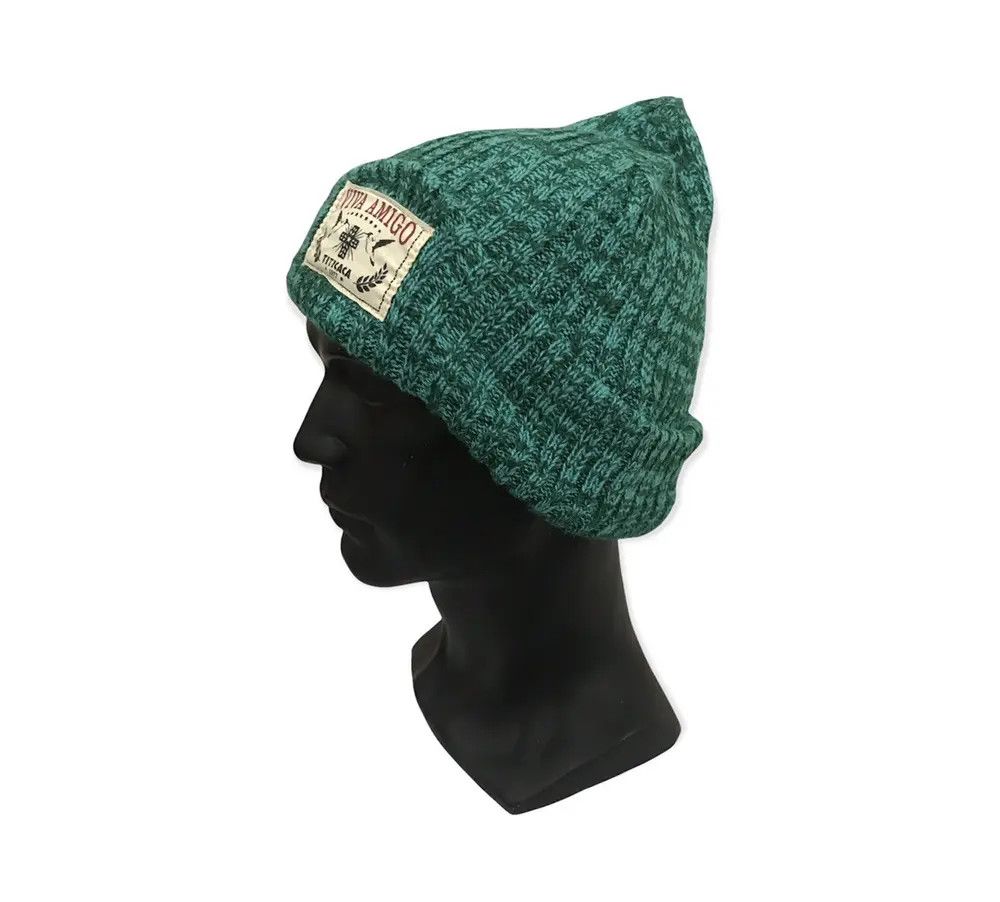 Japanese Brand × Vintage Titicaca Knit Beanie Hat Size ONE SIZE - 1 Thumbnail