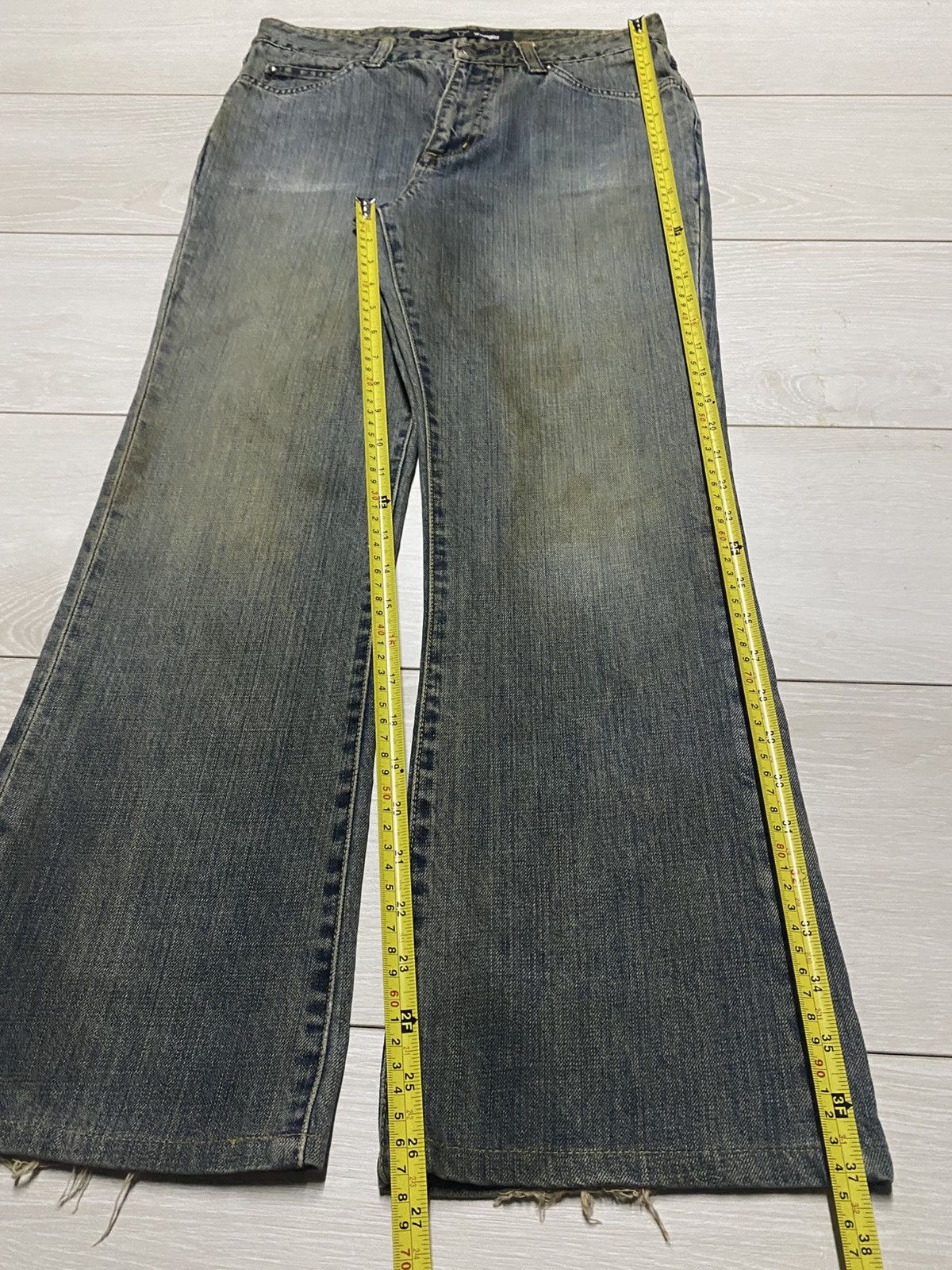 Wrangler Wrangler Authentic Western Geams Grunge Mud Wash Flare Jean Size US 30 / EU 46 - 13 Thumbnail