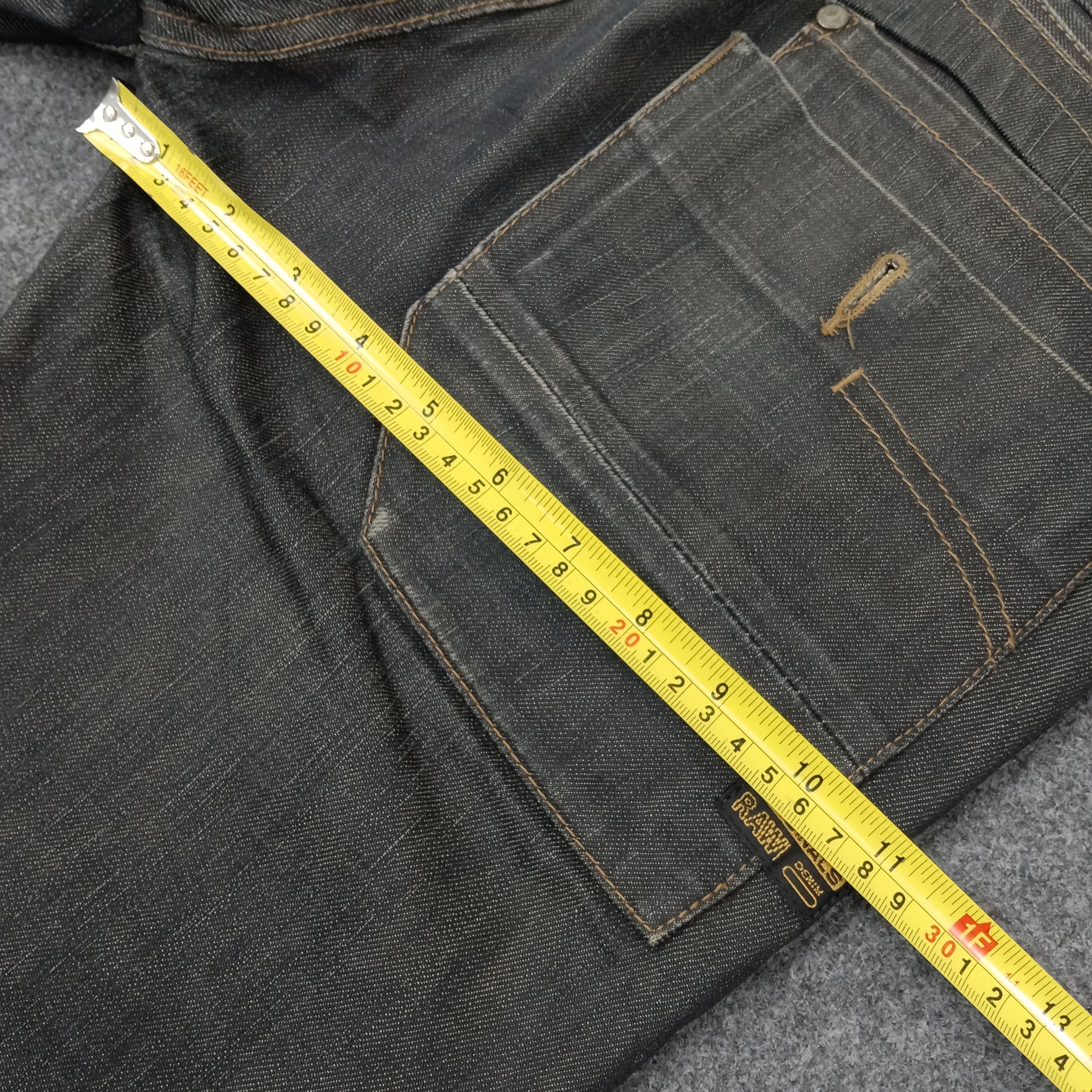 G-Star G-Star Raw Japanese Brand Bikers Denim Jeans C228N15 Size US 32 / EU 48 - 12 Thumbnail
