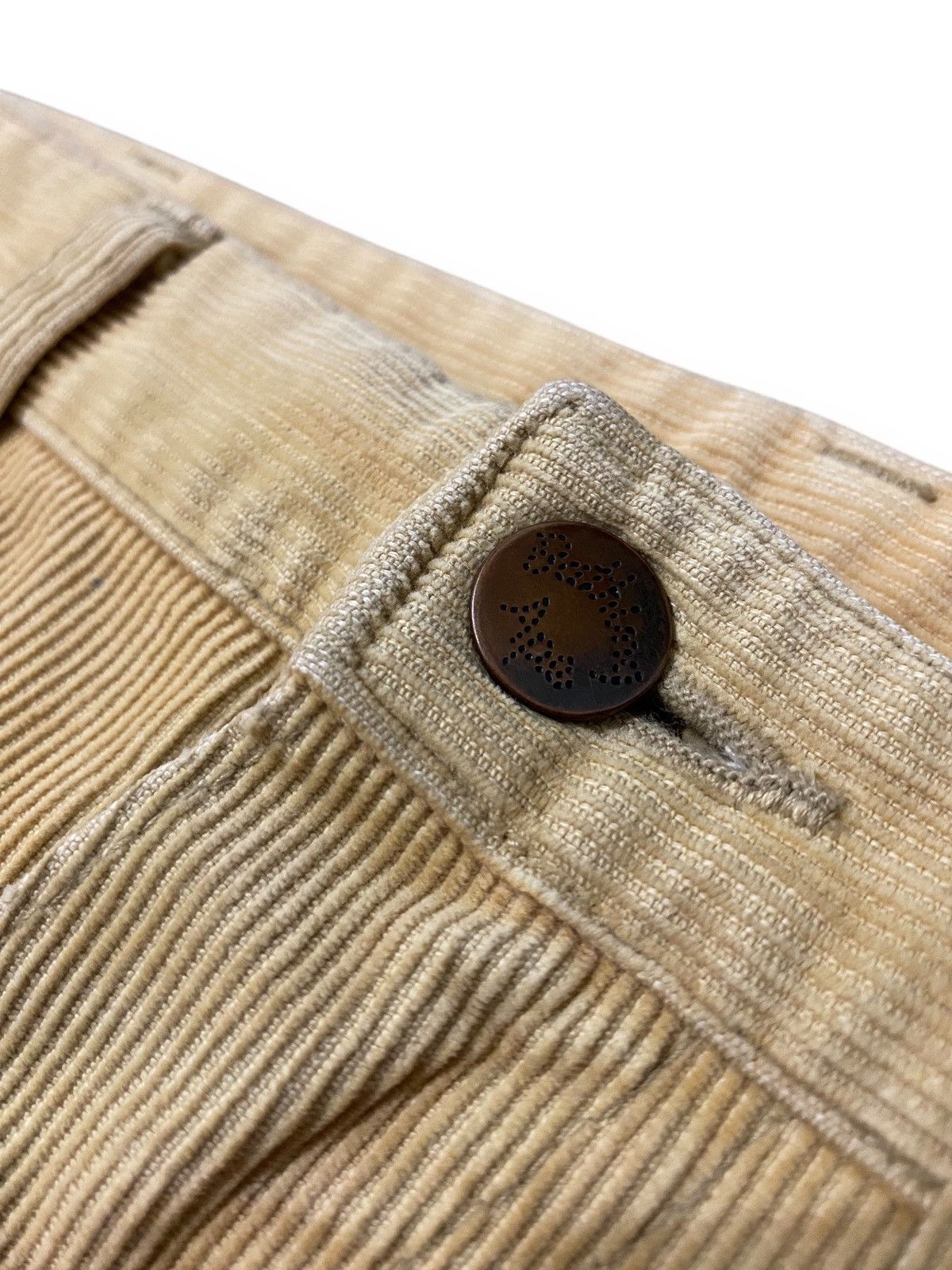 Bape Vintage Bathing Ape Corduroy Double Knee Pants Size US 34 / EU 50 - 4 Thumbnail