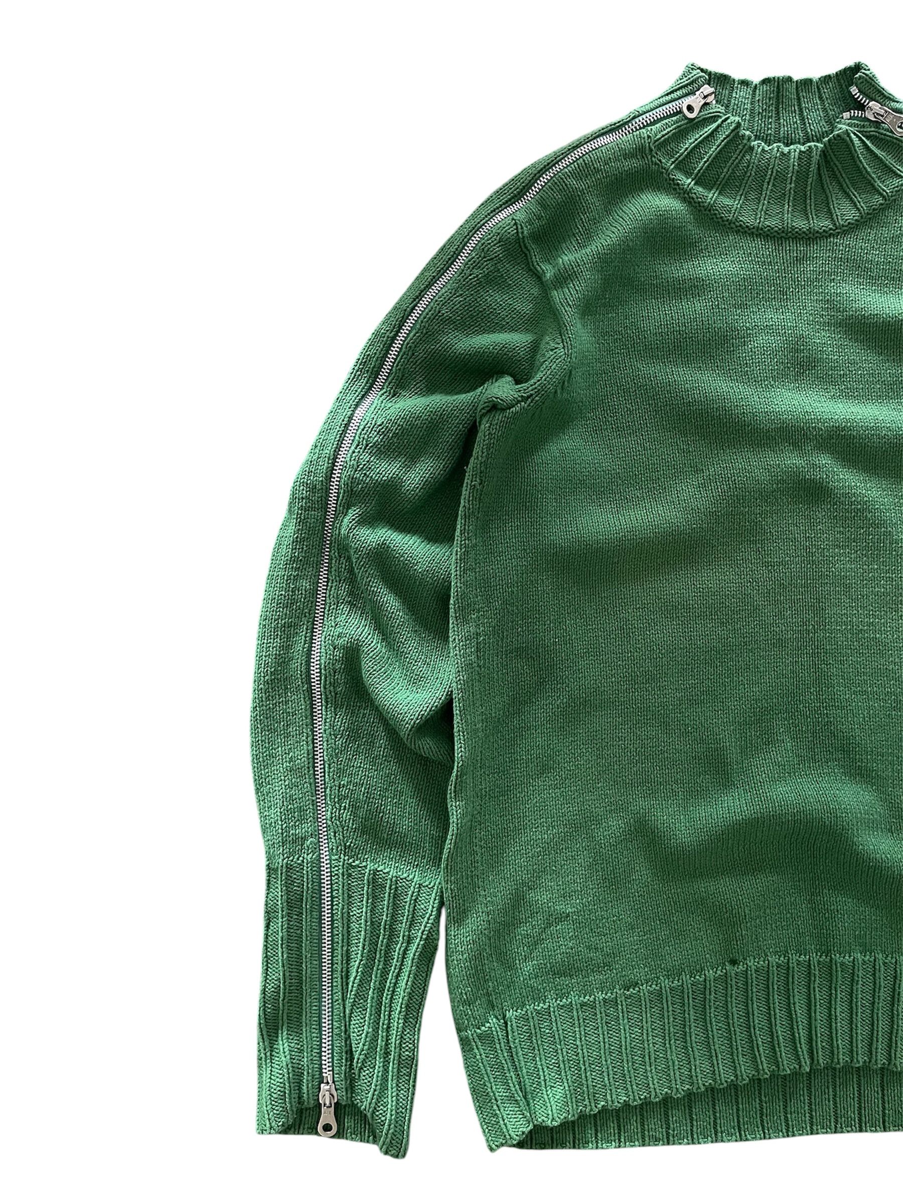 Armani Exchange A/X Knit Jumper Pullover Long Zipper Size US S / EU 44-46 / 1 - 4 Thumbnail