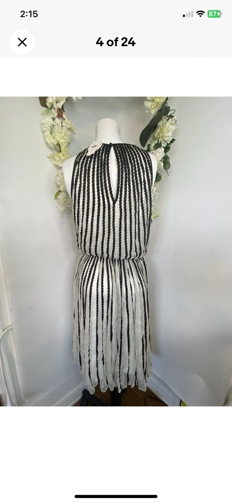 Anthropologie Anthropologie Geisha Designs Martinique Halter Dress Size 4 Size S / US 4 / IT 40 - 4 Thumbnail