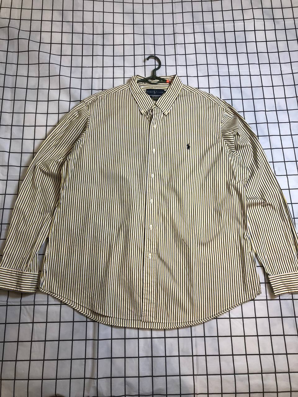 Polo Ralph Lauren Ralph Lauren Shirt Mens Purple Striped Custom Fit Small Pony Size US XXL / EU 58 / 5 - 1 Thumbnail