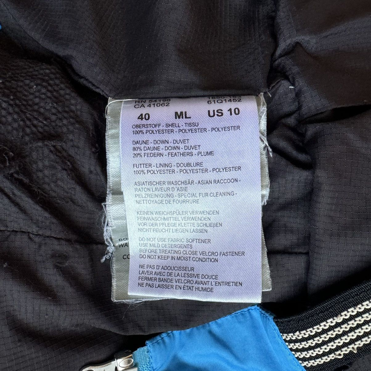 Bogner Bogner Fire+Ice Down Puffer Jacket Women’s M/L Blue Size L / US 10 / IT 46 - 8 Thumbnail
