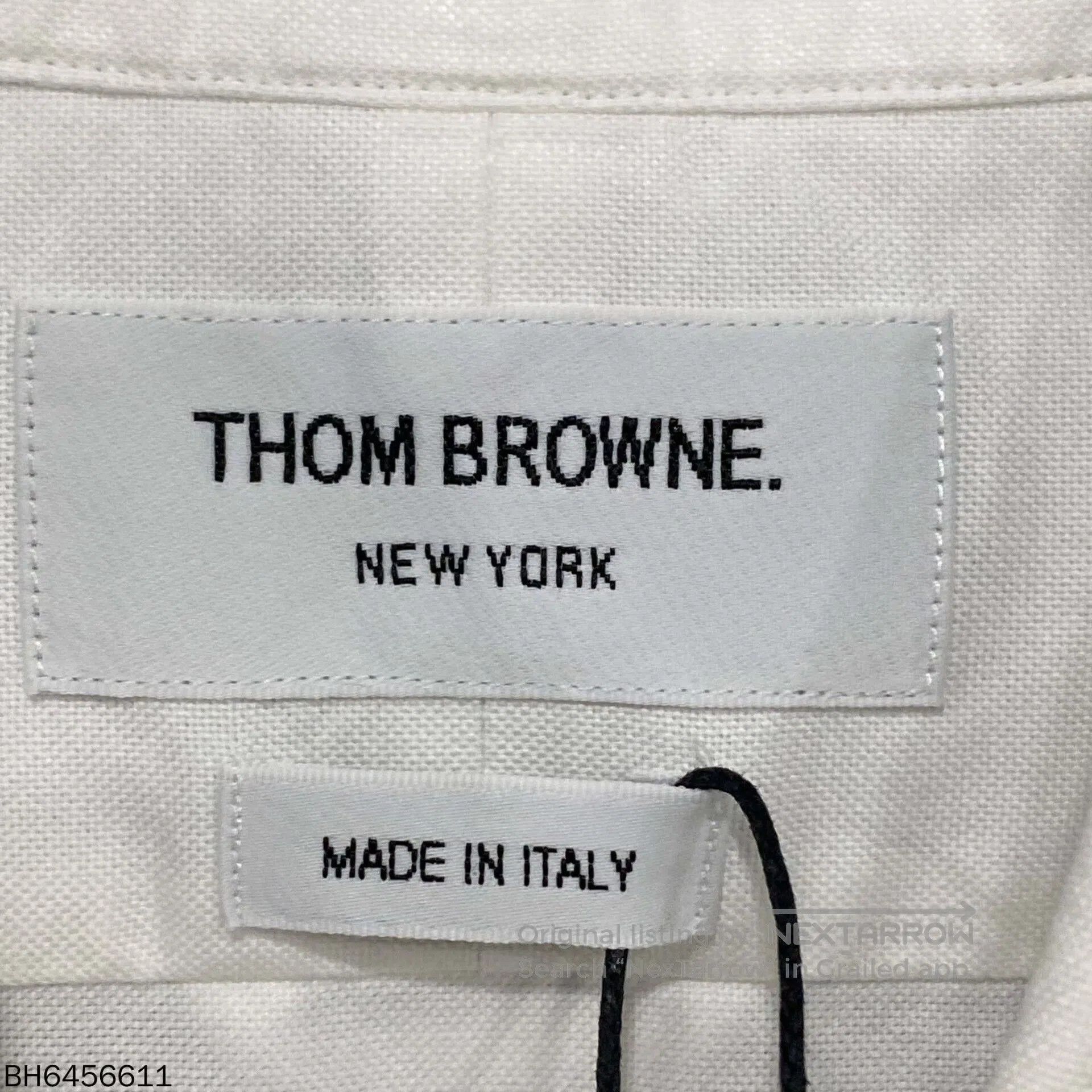 Thom Browne thom browne white oxford dress shirt. Size US S / EU 44-46 / 1 - 6 Thumbnail