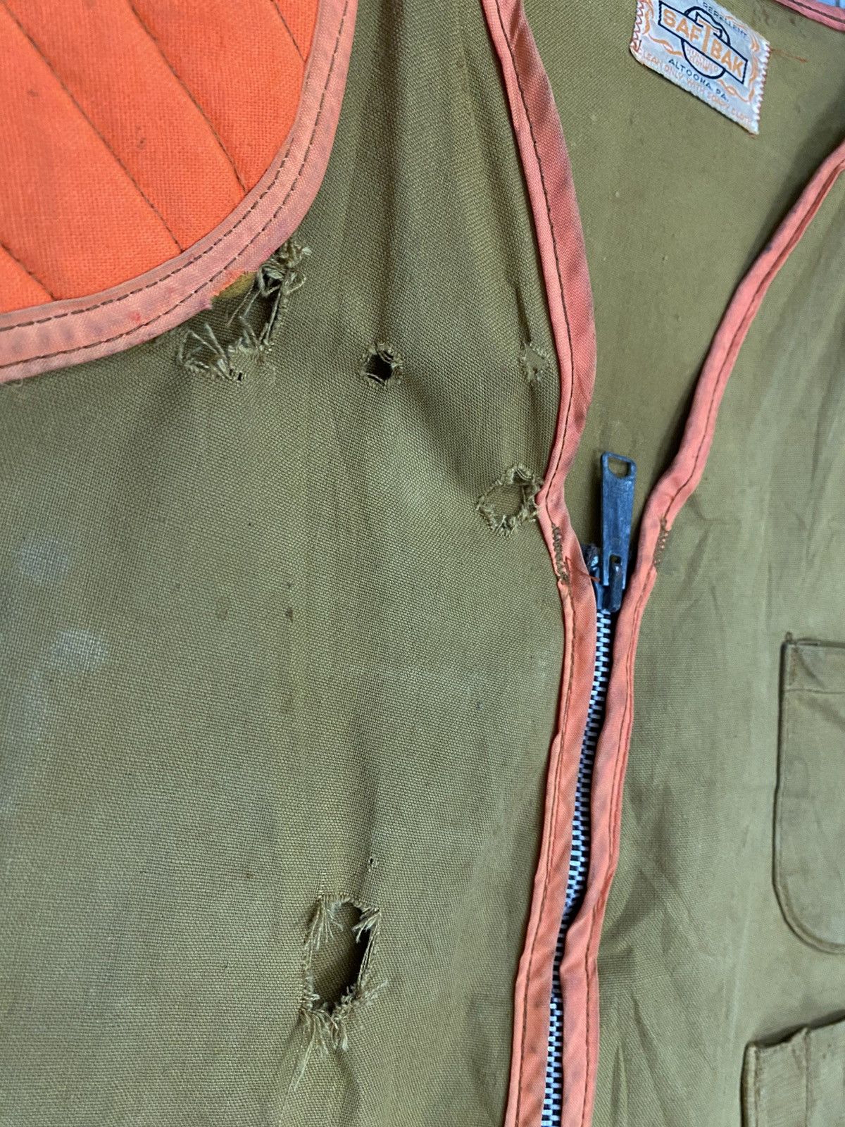 Vintage Vtg Saftbak Hunting Vest Size US L / EU 52-54 / 3 - 10 Thumbnail