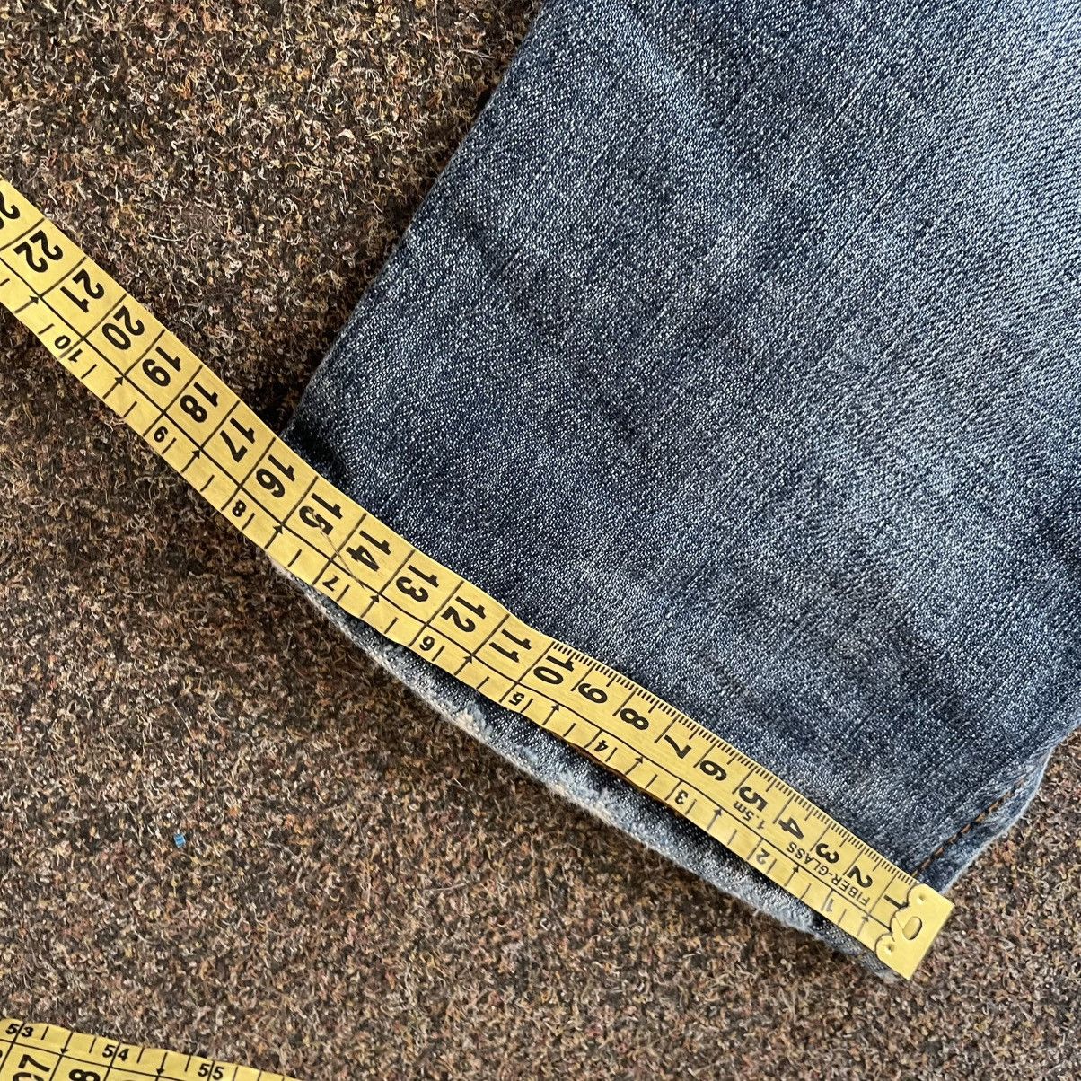 Vintage Vintage Y2K Distressed Baggy Jeans Grunge Skate Logo 36 Size 36" / US 14 / IT 50 - 8 Thumbnail