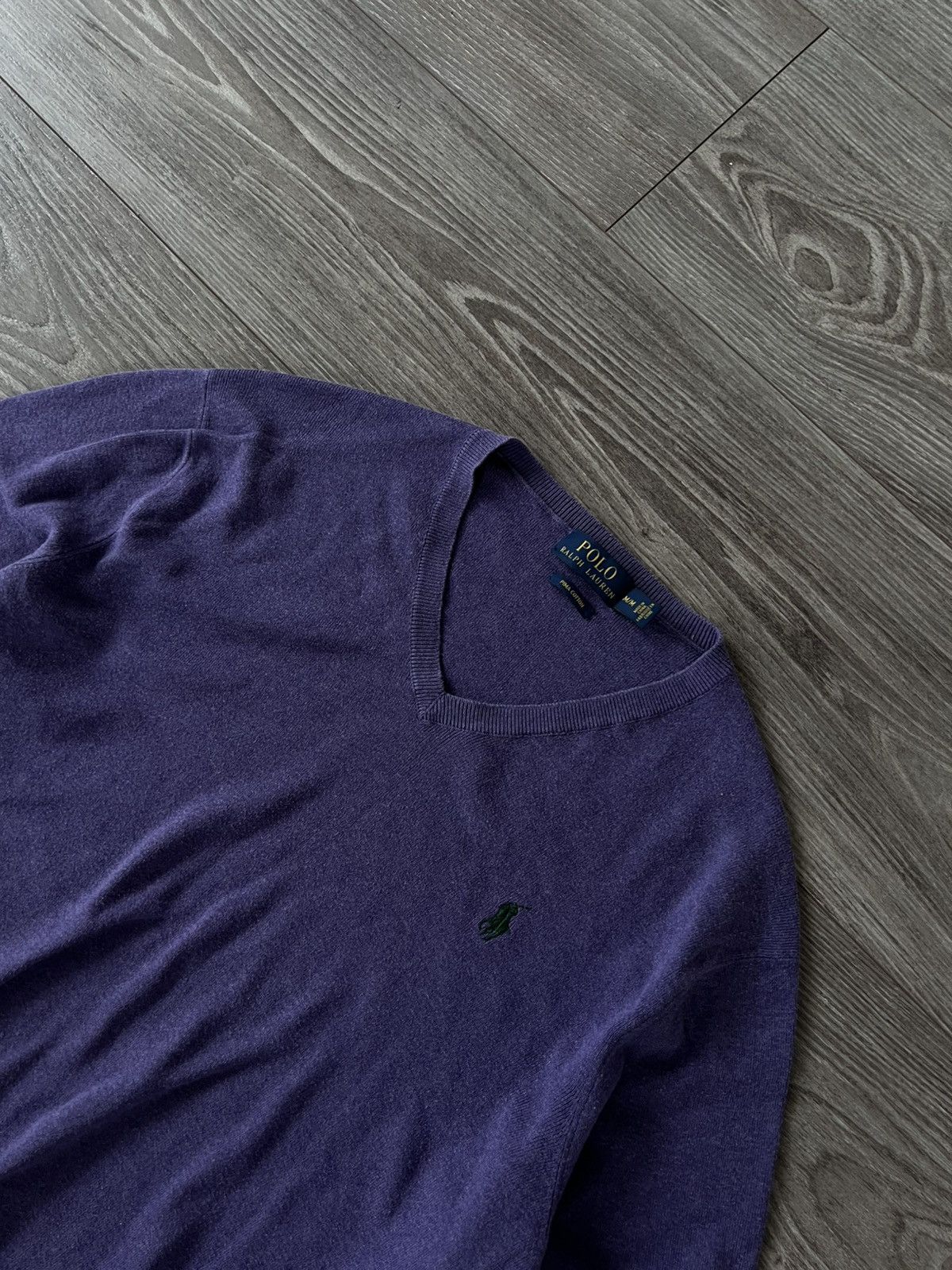 Designer × Polo Ralph Lauren × Ralph Lauren Polo Ralph Lauren RRL Pima Cotton Casual Sweater Size US M / EU 48-50 / 2 - 16 Thumbnail