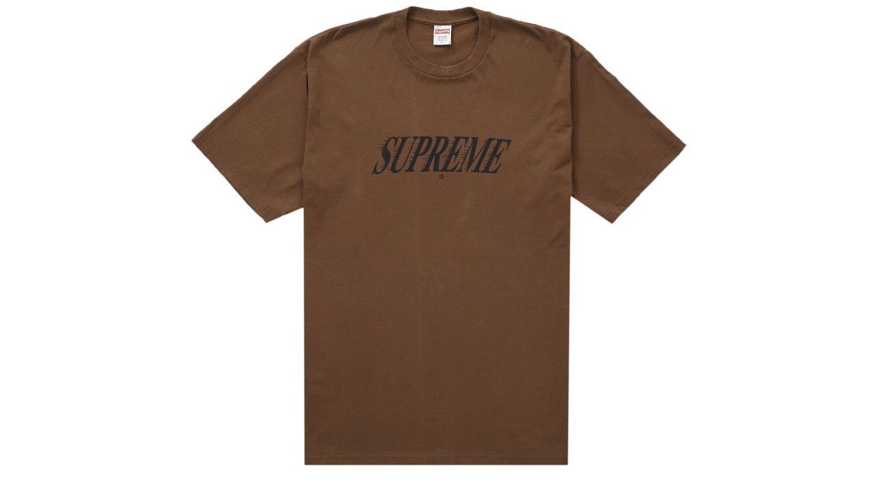 image of Supreme Slap Shot Tee in Brown, Men's (Size XL)