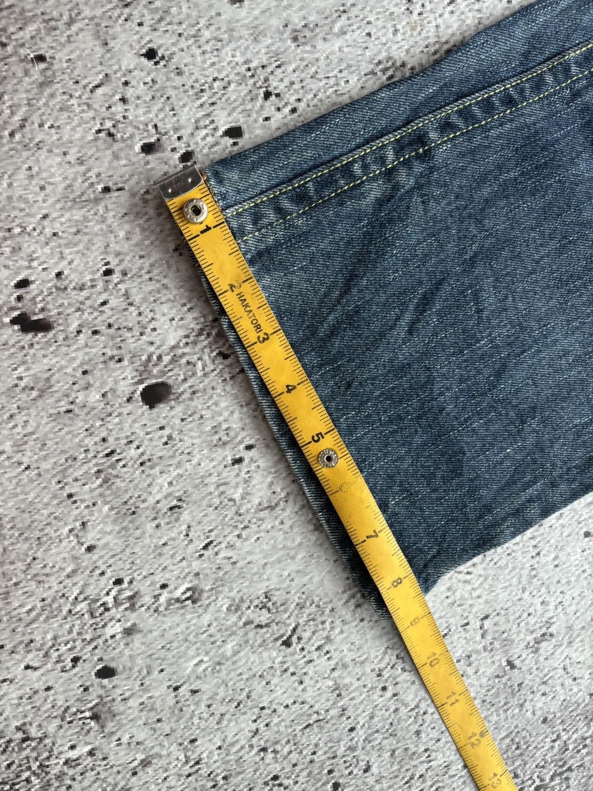 Hysteric Glamour Y2k Blue moon blue bootcut style jeans Size US 31 - 13 Thumbnail