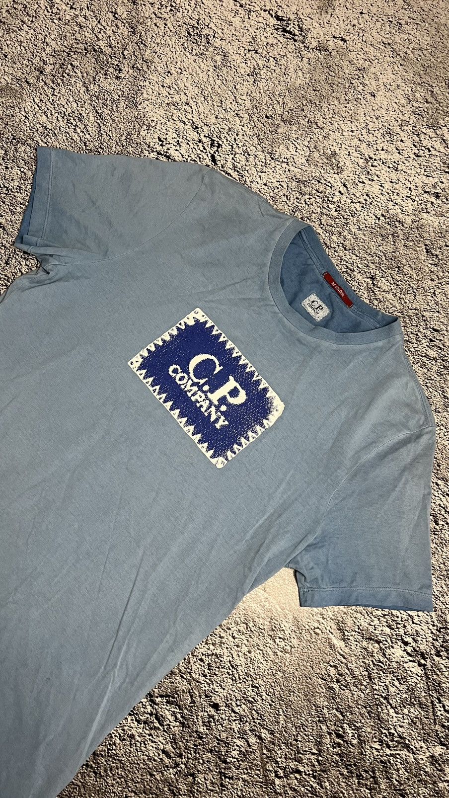 C.P. Company × Massimo Osti C.P. Company “re colour” garment dyed box logo t shirt Size US M / EU 48-50 / 2 - 2 Thumbnail