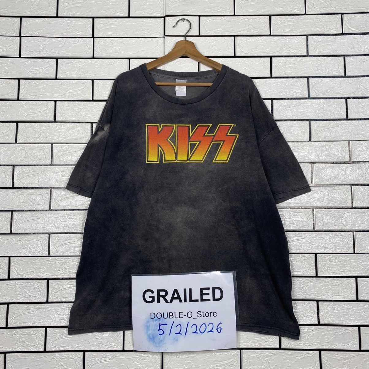 Band Tees 📌Vintage T-Shirt Band Tees Kiss Big Logo Size US XXL / EU 58 / 5 - 1 Thumbnail