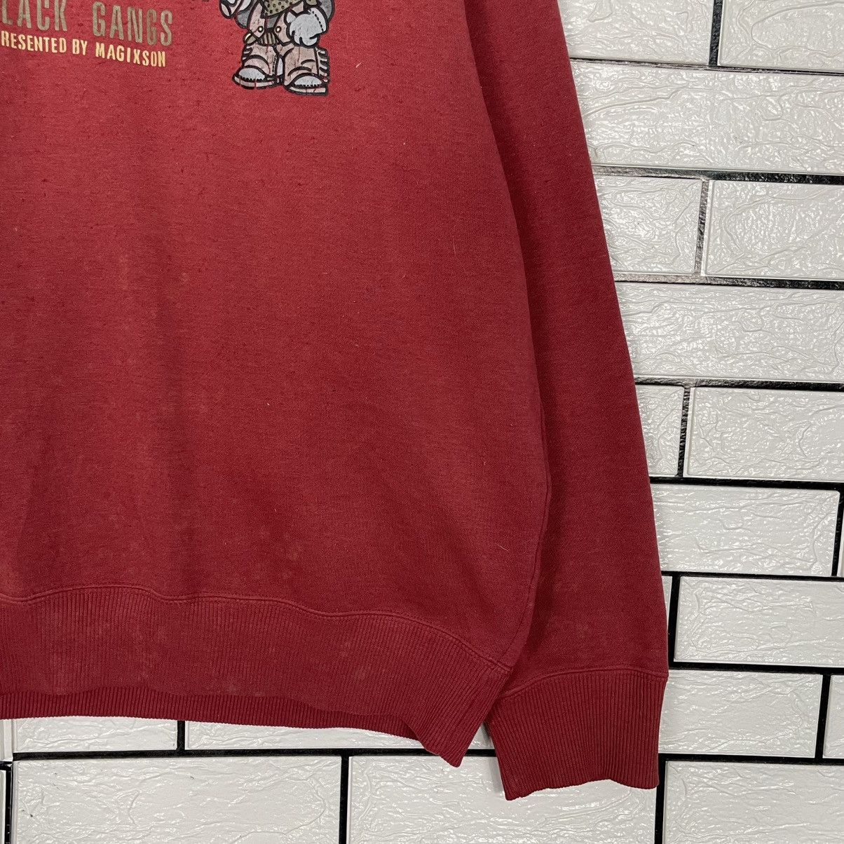 Japanese Brand Western Black Gang Crewneck Sweatshirt Size US L / EU 52-54 / 3 - 4 Thumbnail