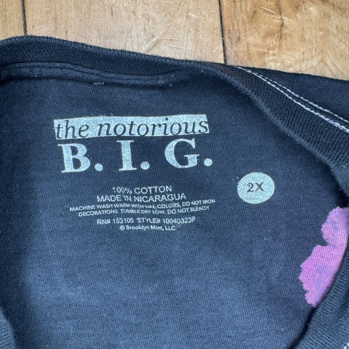 Other The Notori0us B.I.G Tour Biggie Smalls 1995 Tie Dye T-Shirt Size US XXL / EU 58 / 5 - 2 Thumbnail