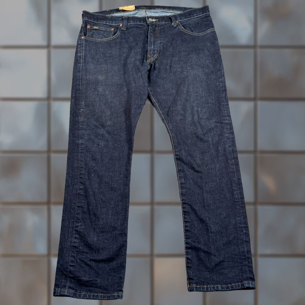 Polo Ralph Lauren Polo Ralph Lauren Jeans Men 38x29 Blue Denim Straight Slim Stretch Sullivan NWT Size US M / EU 48-50 / 2 - 1 Thumbnail