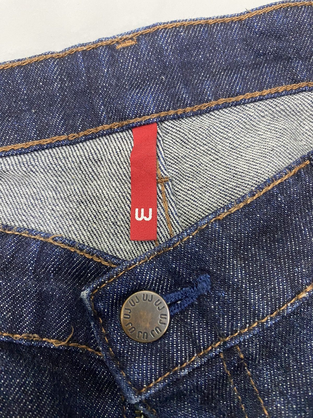 Japanese Brand × Uniqlo OG UNIQLO🔥BAGGY DISTRESSED DENIM JEANS Size US 37 - 8 Thumbnail