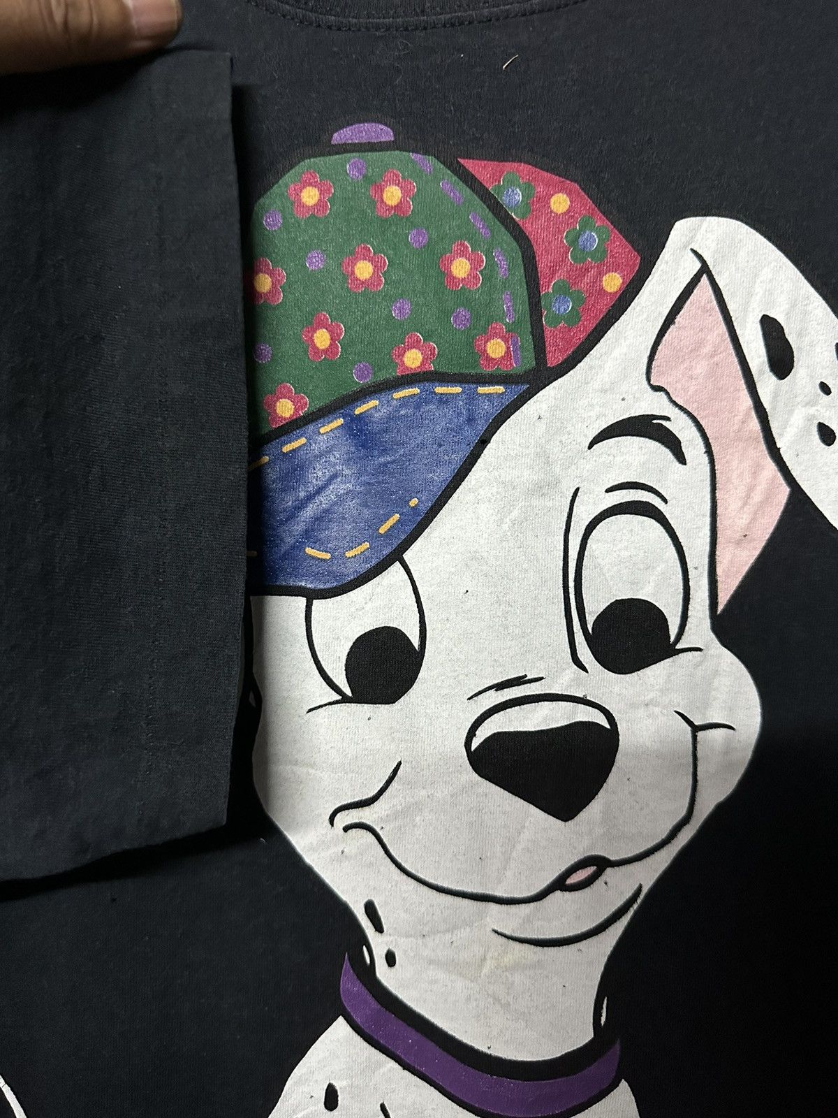 Disney Vintage 90s Walt Disney Dalmatians Faded Tee Size US XL / EU 56 / 4 - 5 Thumbnail