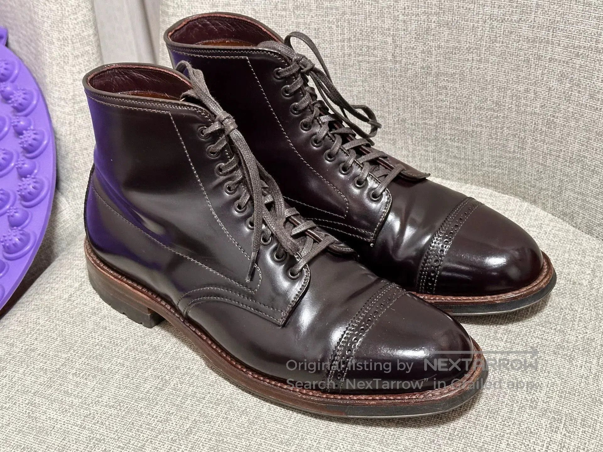 Alden Alden Shell Cordovan Jumper Captoe. Size US 7.5 / EU 40-41 - 2 Thumbnail