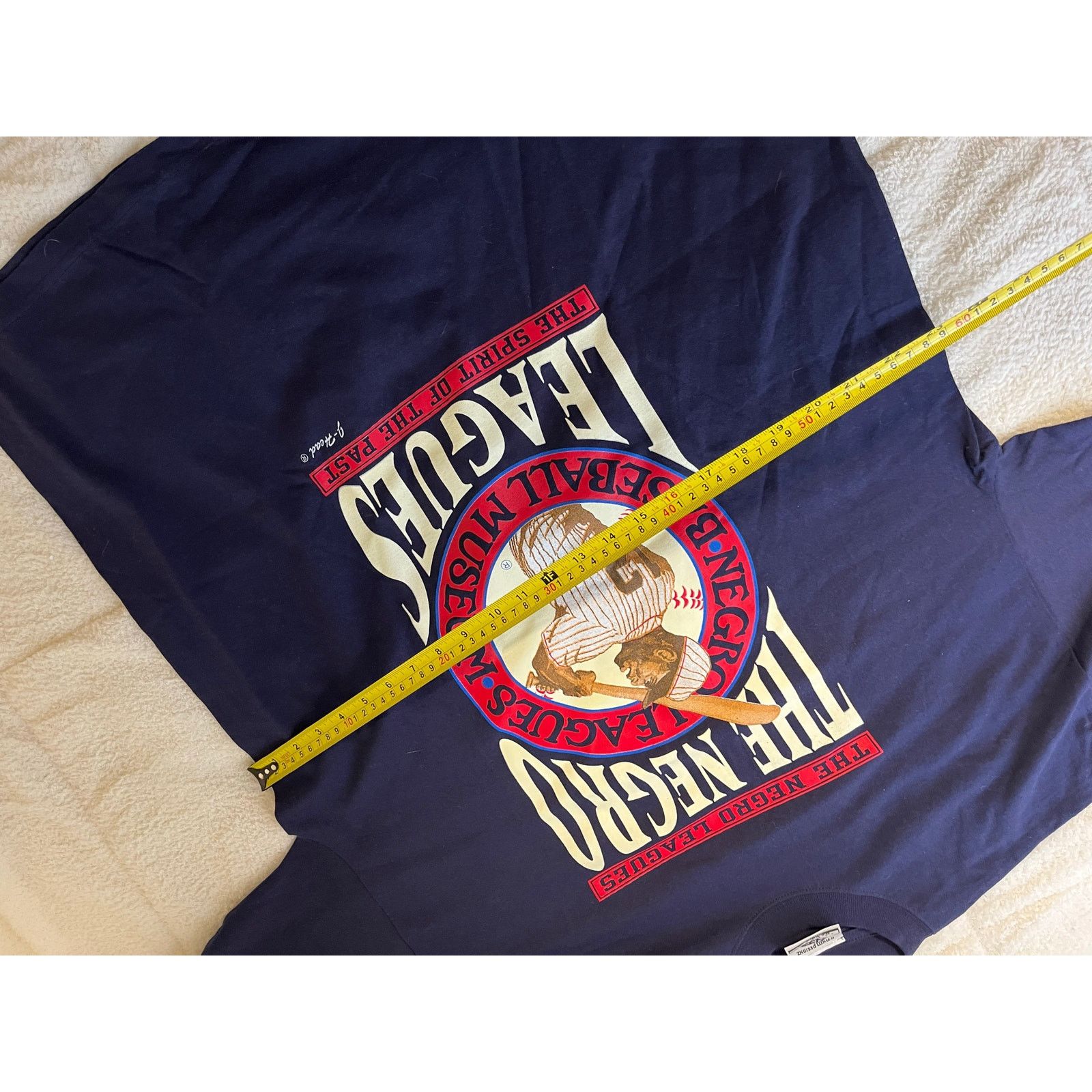 Twillory The Negro Leagues Baseball Museum Josh Gibson Rare T Size US XXL / EU 58 / 5 - 4 Thumbnail