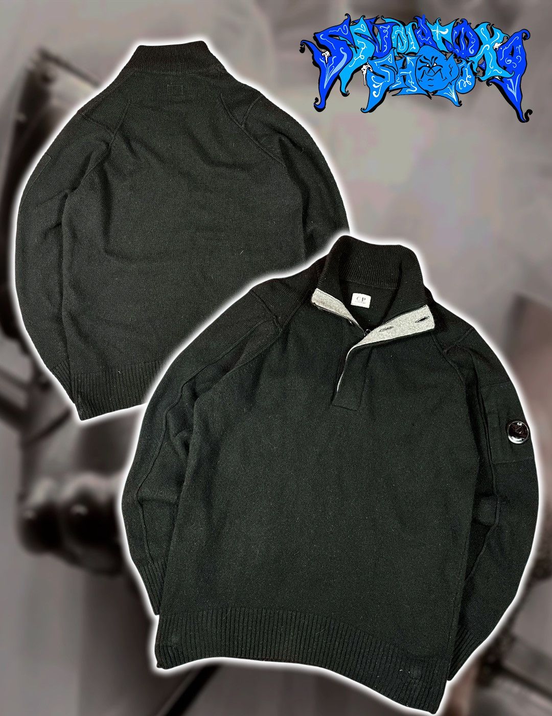 C.P. Company Vintage Casual Old Money Luxury Tight Sweater C.P. Company Size US L / EU 52-54 / 3 - 1 Thumbnail