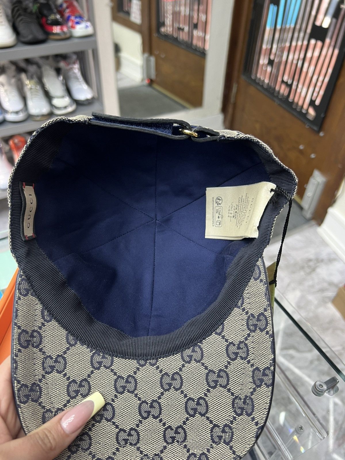 Gucci Gucci Original GG Canvas Baseball Hat Size ONE SIZE - 4 Thumbnail